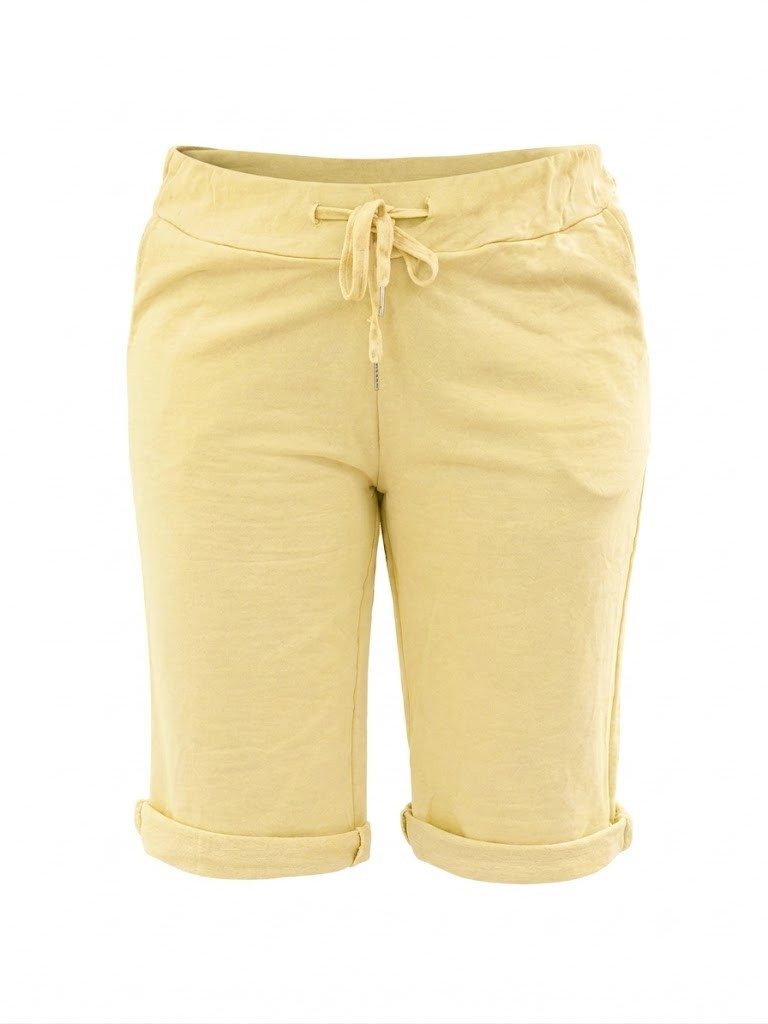 simaranda Bermudas Damen Sweat Bermuda 27 34-38 Gelb