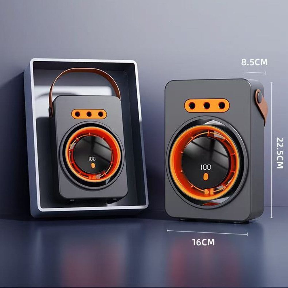 MOPUEA Ventilatorkombigerät Luftkühler Ventilator 3in1 Klimaanlage mit Sprühnebel 100 Stufen USB, Turmventilator Mobiler Luftkühler Schnelle Kühlung, Leiser Betrieb