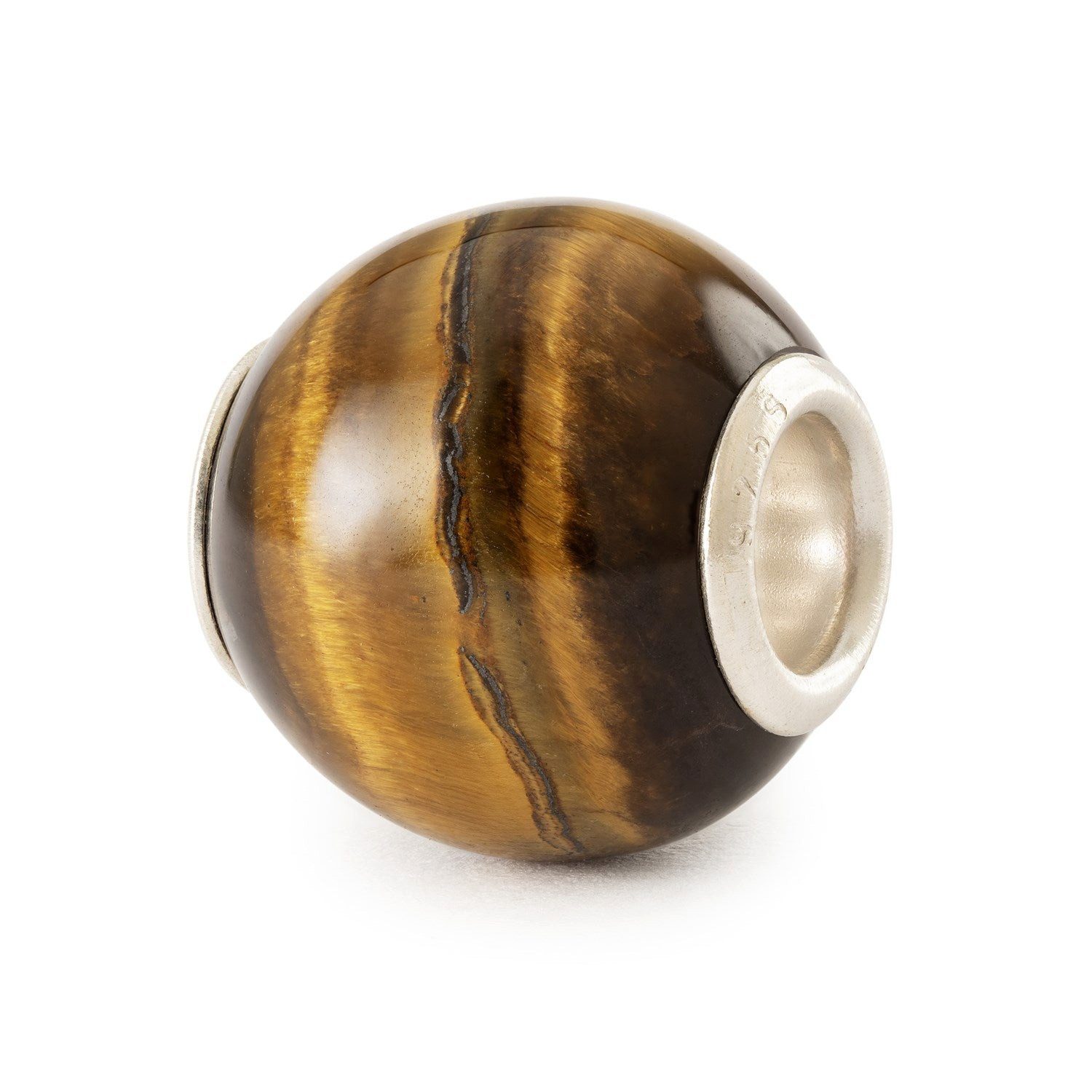 Bead Rundes Gelbes Tigerauge, TSTBE-00042