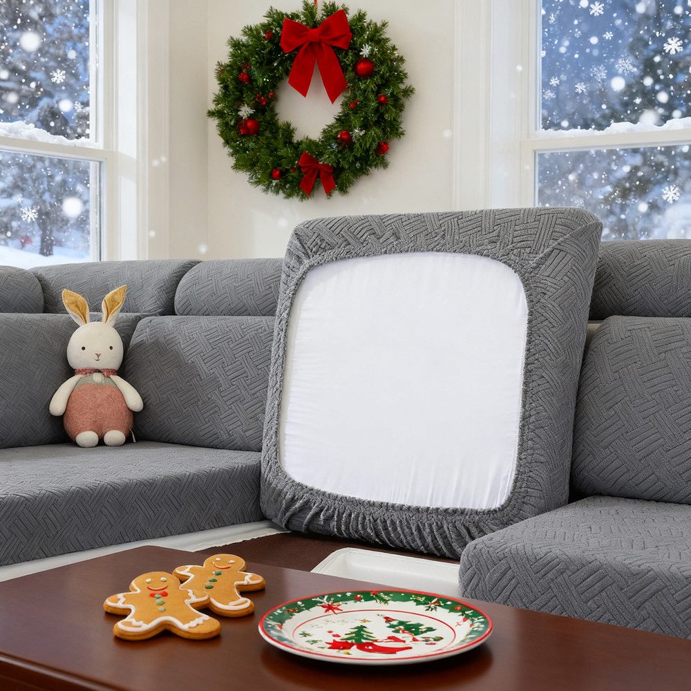 Coonoor Sofahusse Sofa Sitzkissenbezug, Sofa Sitzkissenbezug Stretch, rutsc günstig online kaufen