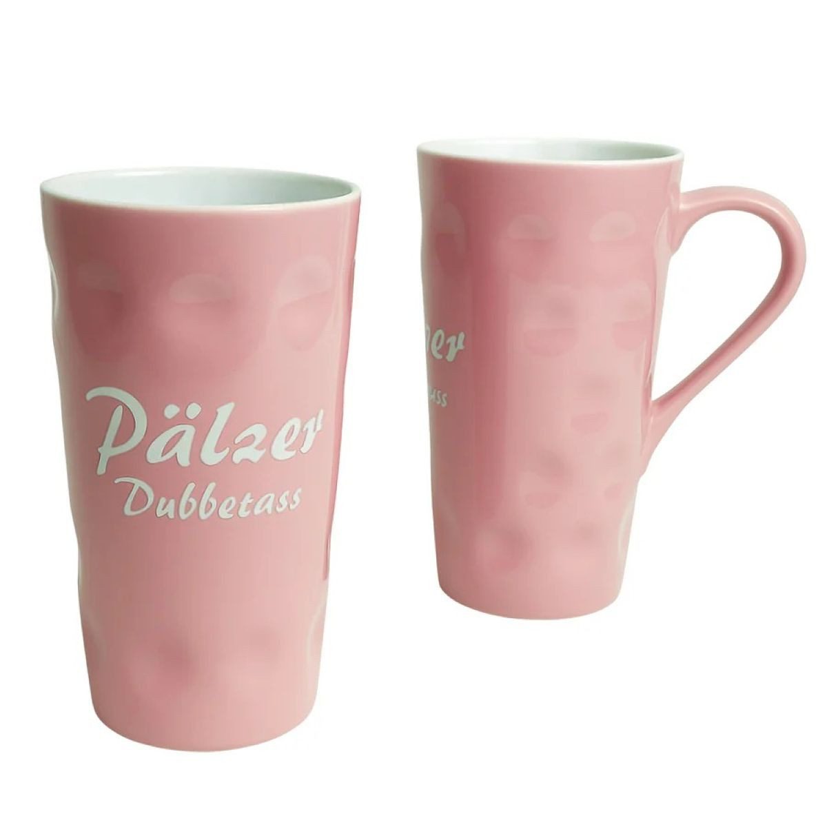 Dubbetasse Tasse Pälzer Dubbetass Große Keramiktasse mit 0,5 L Fassungsvermögen