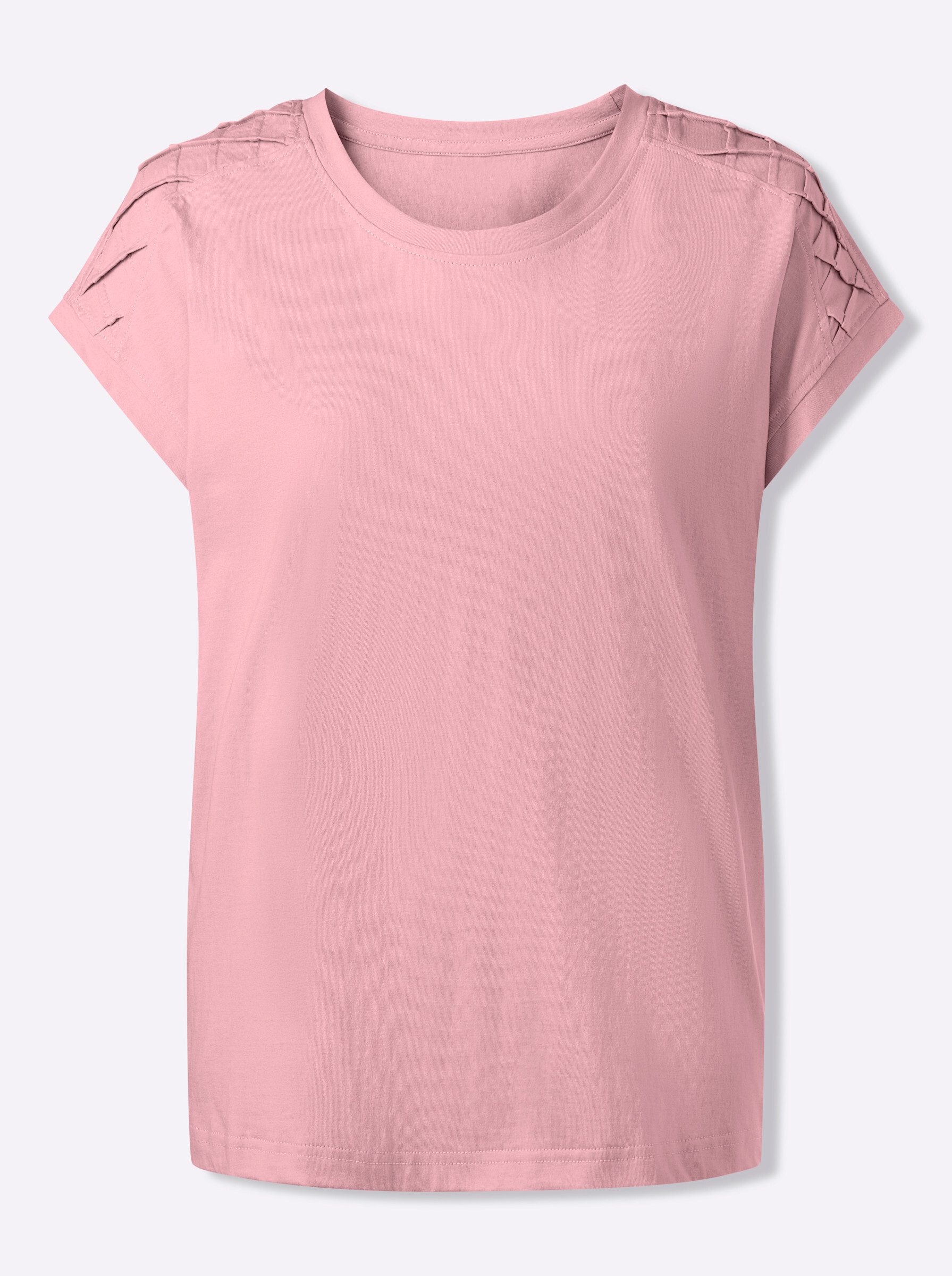 T-Shirt Rundhals-Shirt Extra kurz