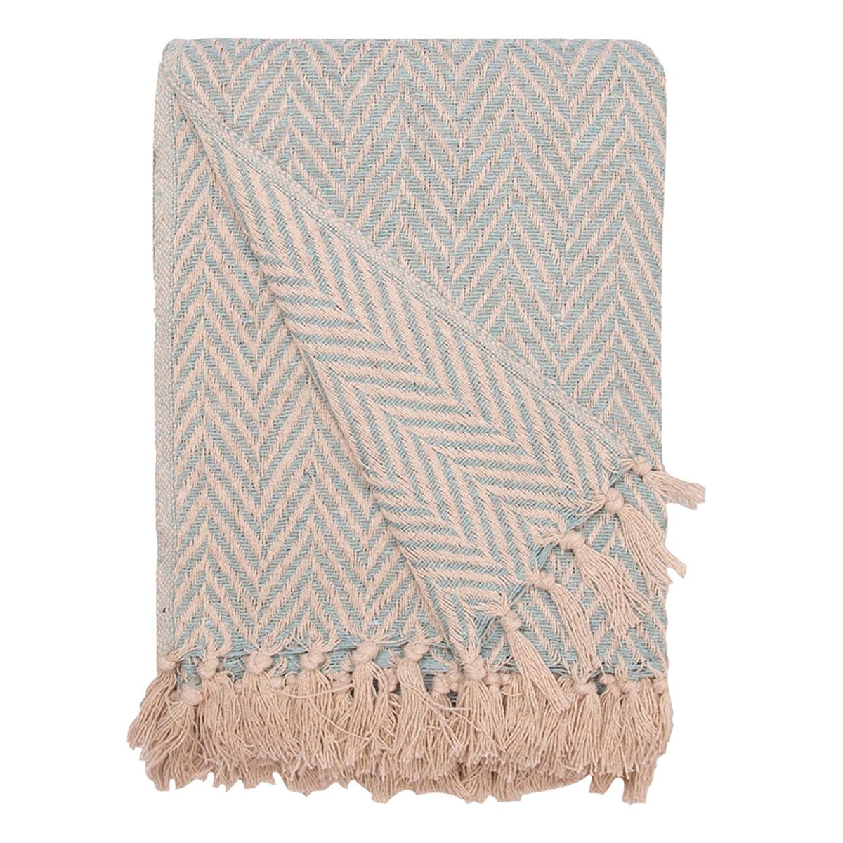 Wohndecke Decke Überwurf Henri 100% Baumwolle günstig online kaufen