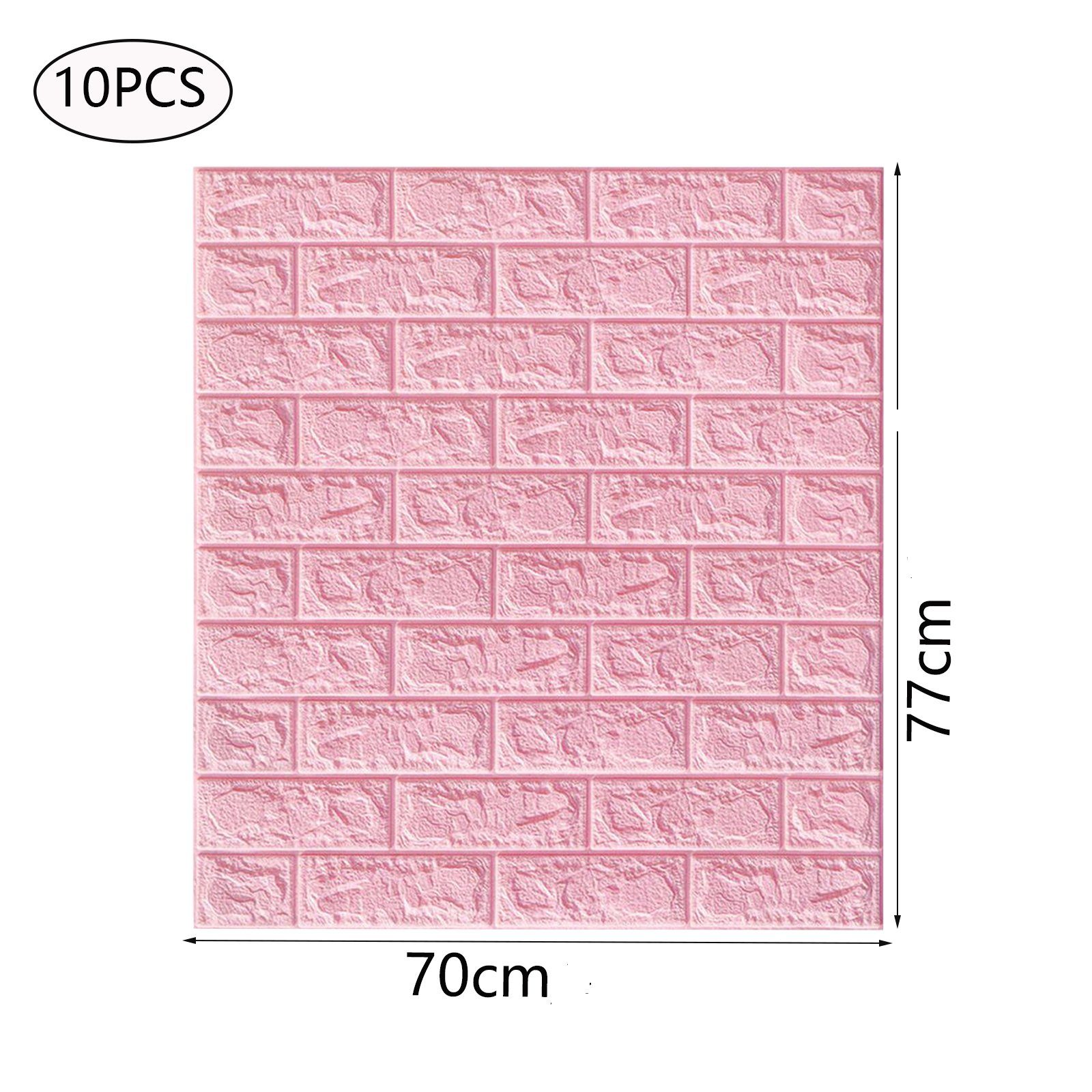 TWSOUL 3D-Tapete 3D Wandpaneele Selbstklebend Tapete Steinoptik (10 Tablett günstig online kaufen