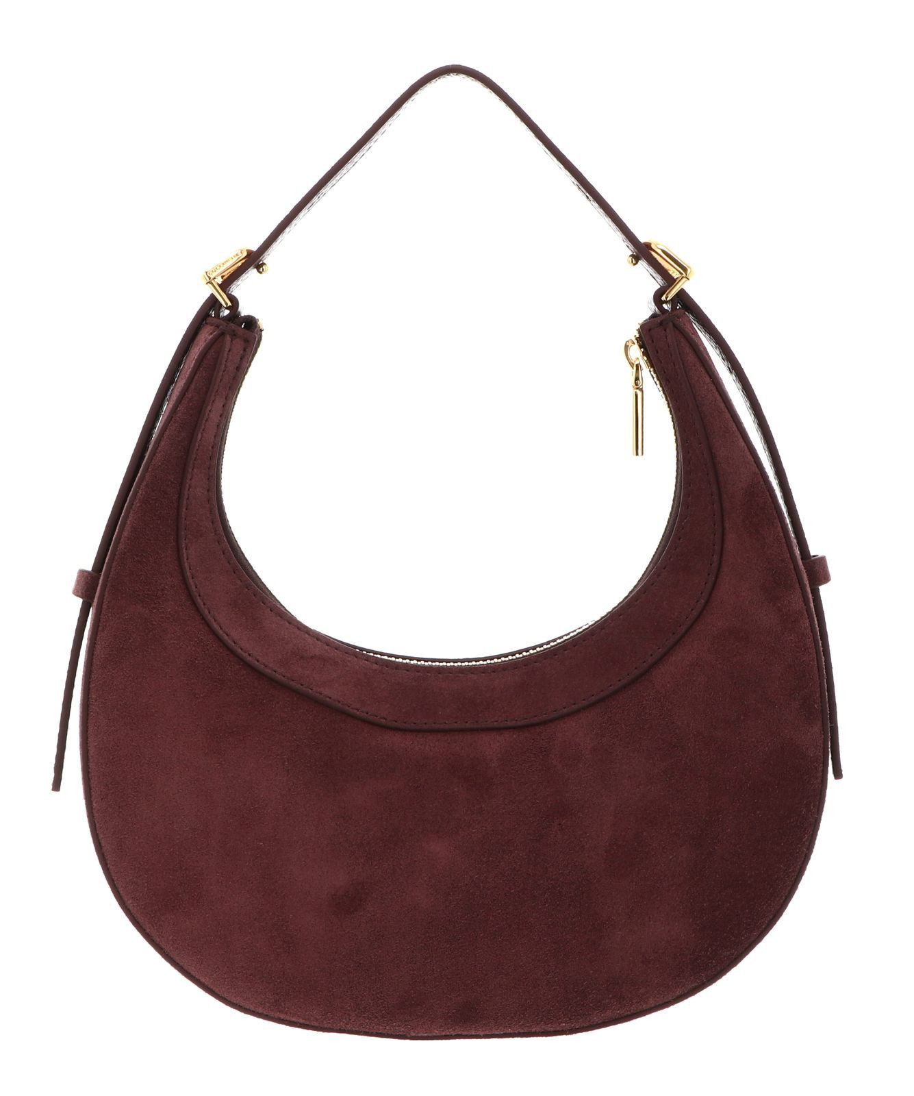 COCCINELLE Handtasche Mini Bag Suede Leather / Grained Leather, aus echtem Rindsleder