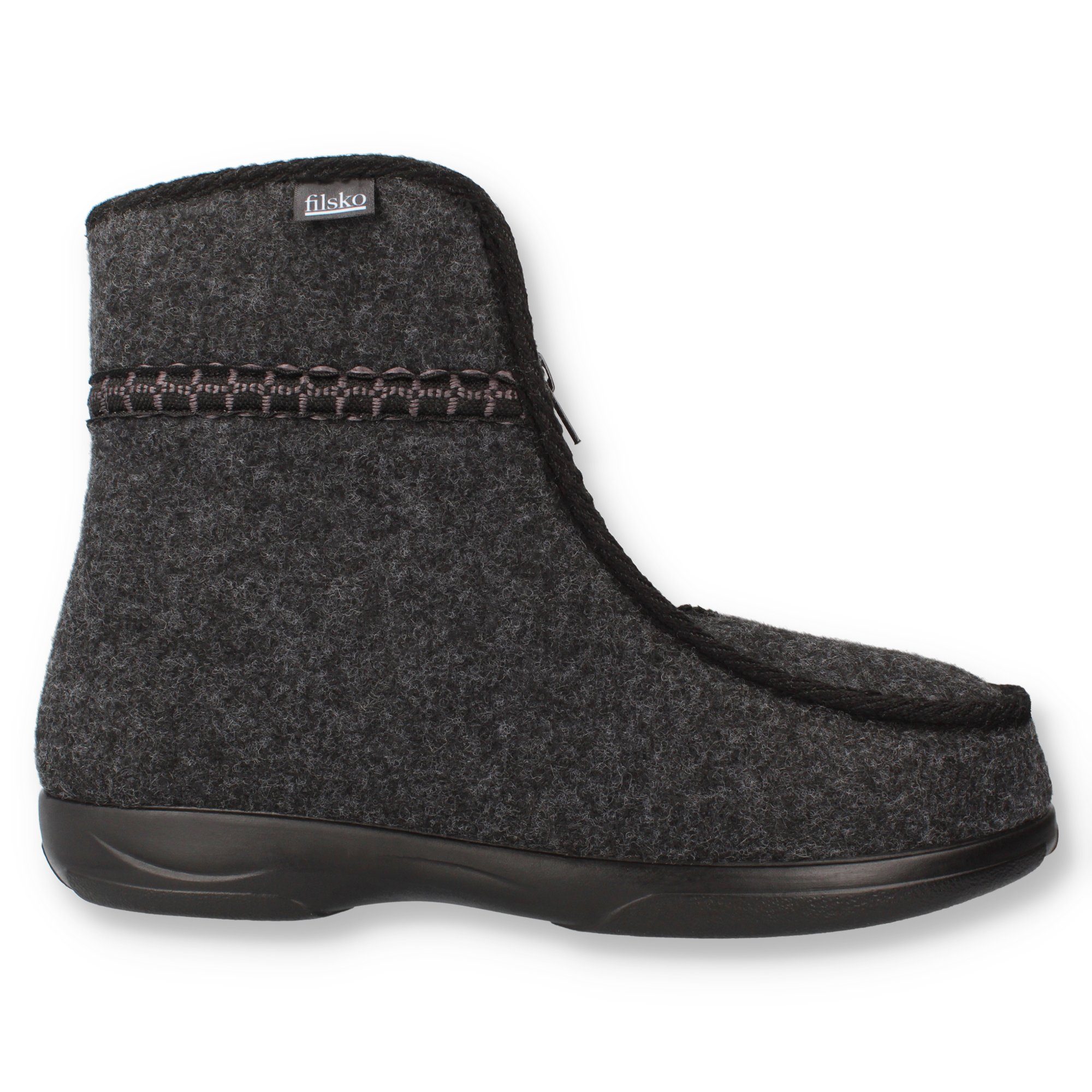 filsko Norrland Herren Winter Stiefel Hausschuh HüttenSchuhe aus Filz