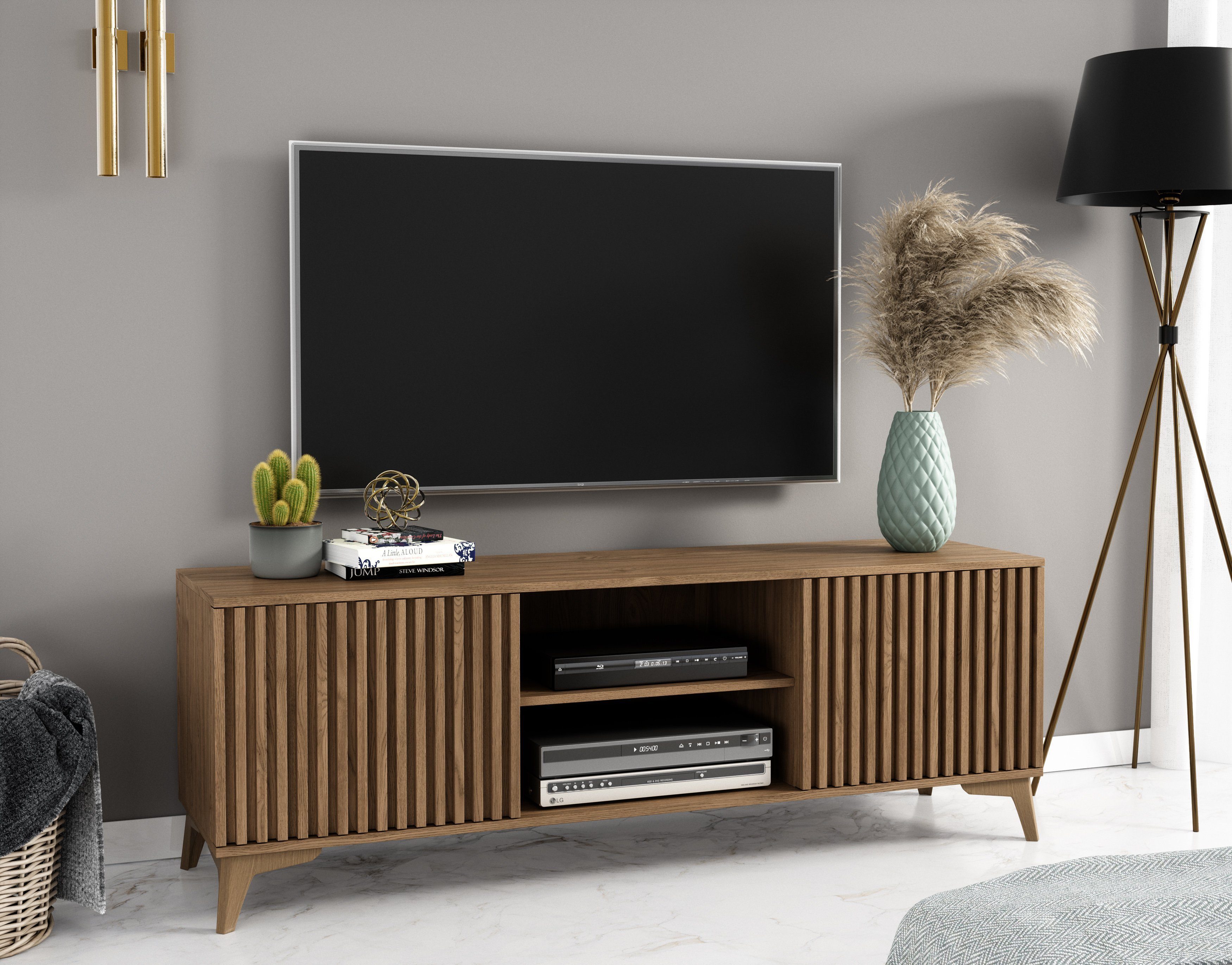 MOEBLO TV-Board Entia (Lowboard Fernsehtisch TV günstig online kaufen