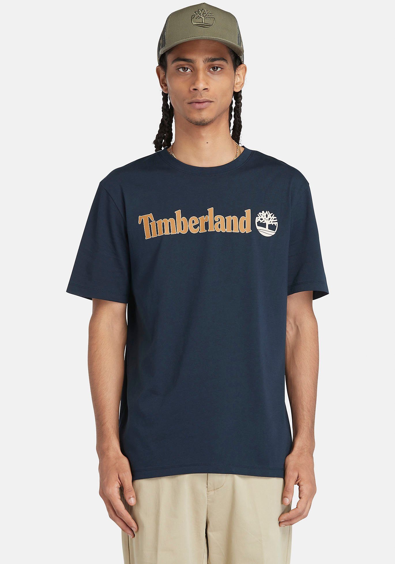 Timberland T-Shirt KENNEBEC RIVER Linear Logo Short Sl