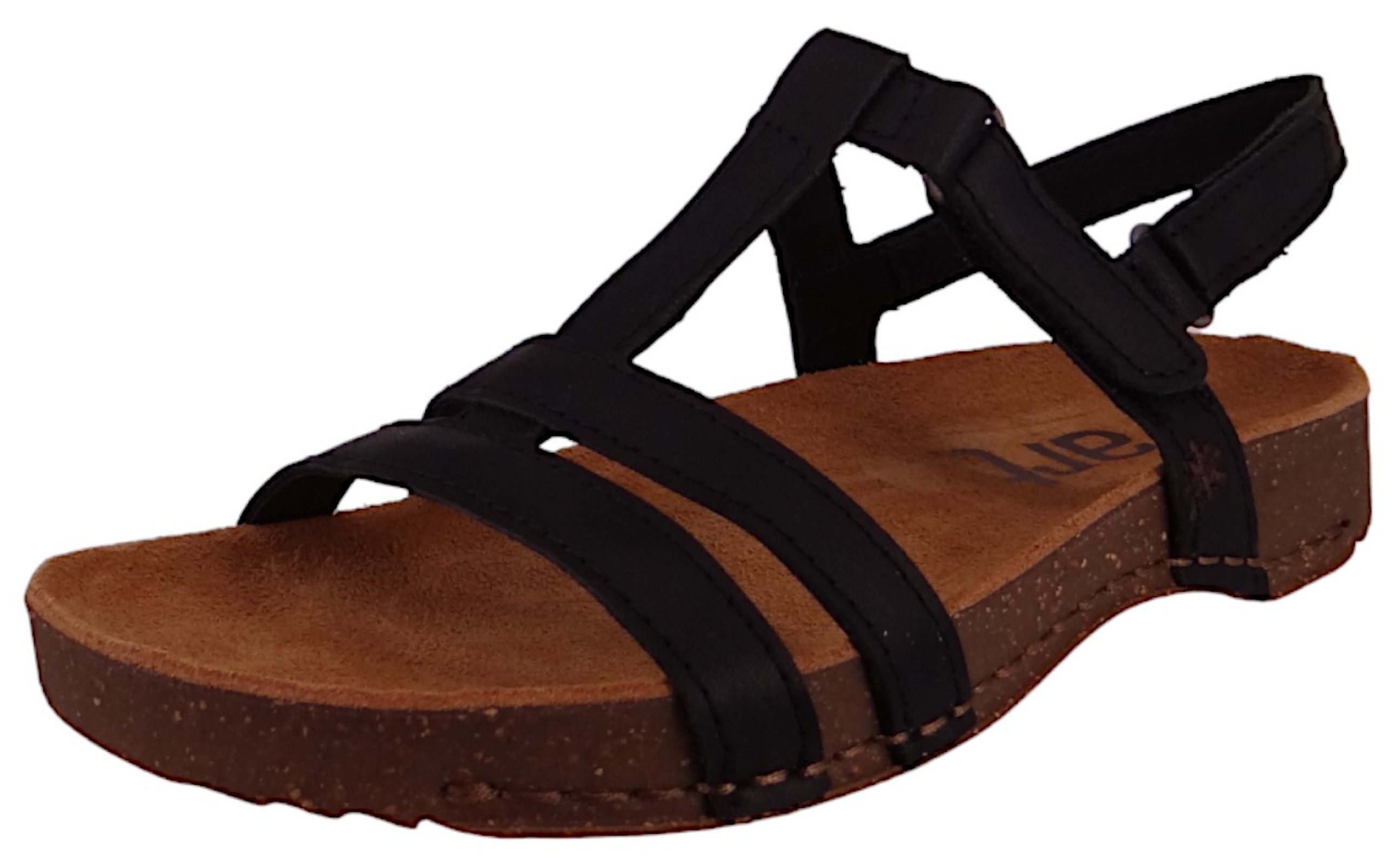 Art 0946 I Breathe Black Sandale