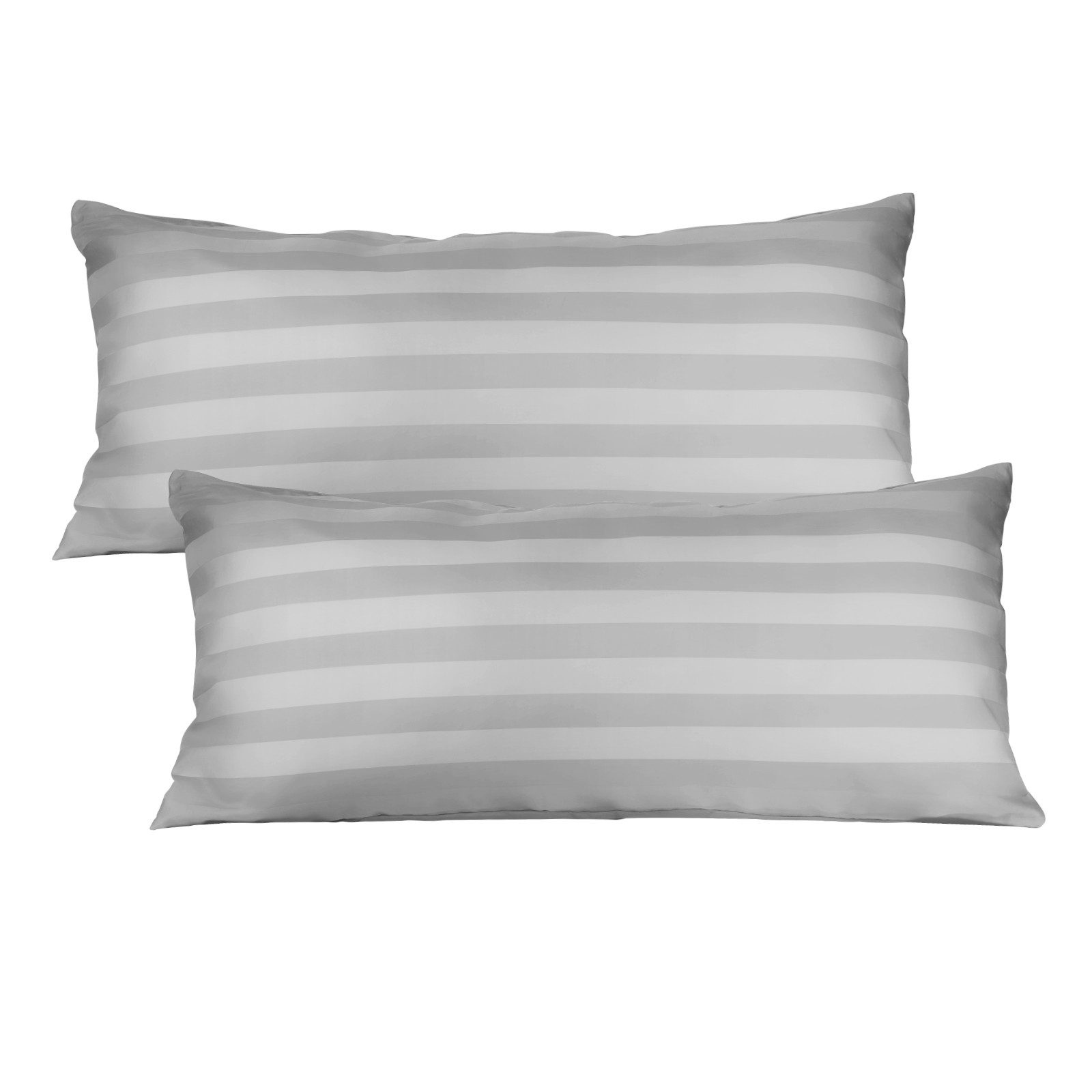 KEAYOO Kissenbezüge Satin Kissenbezug, (2 Stück), 100% Baumwolle mit Reißve günstig online kaufen