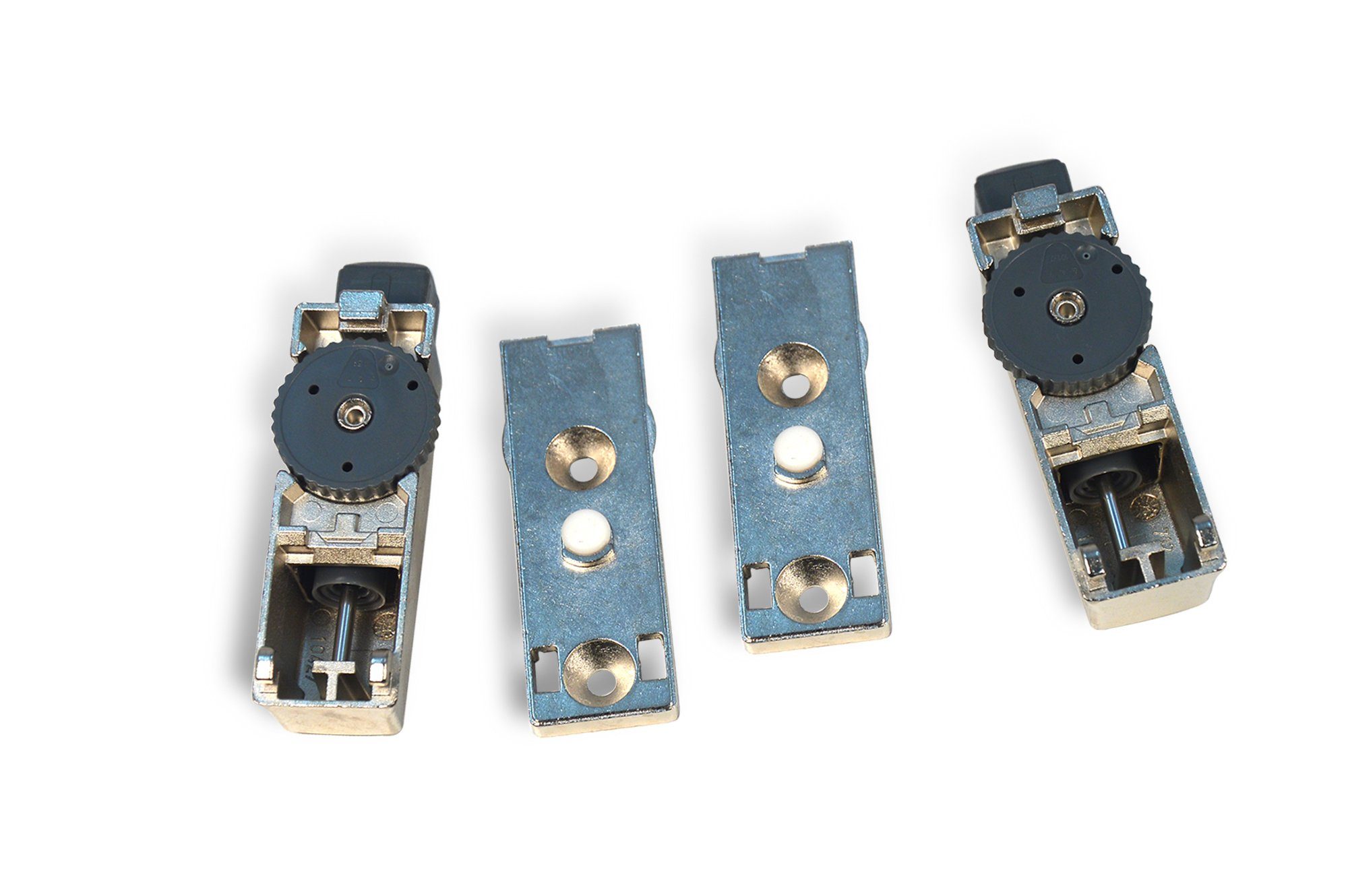 Hettich Türdämpfer Scharnierdämpfer Auflagedämpfer Aufschrauben Türdämpfer verstellbar (2 St)