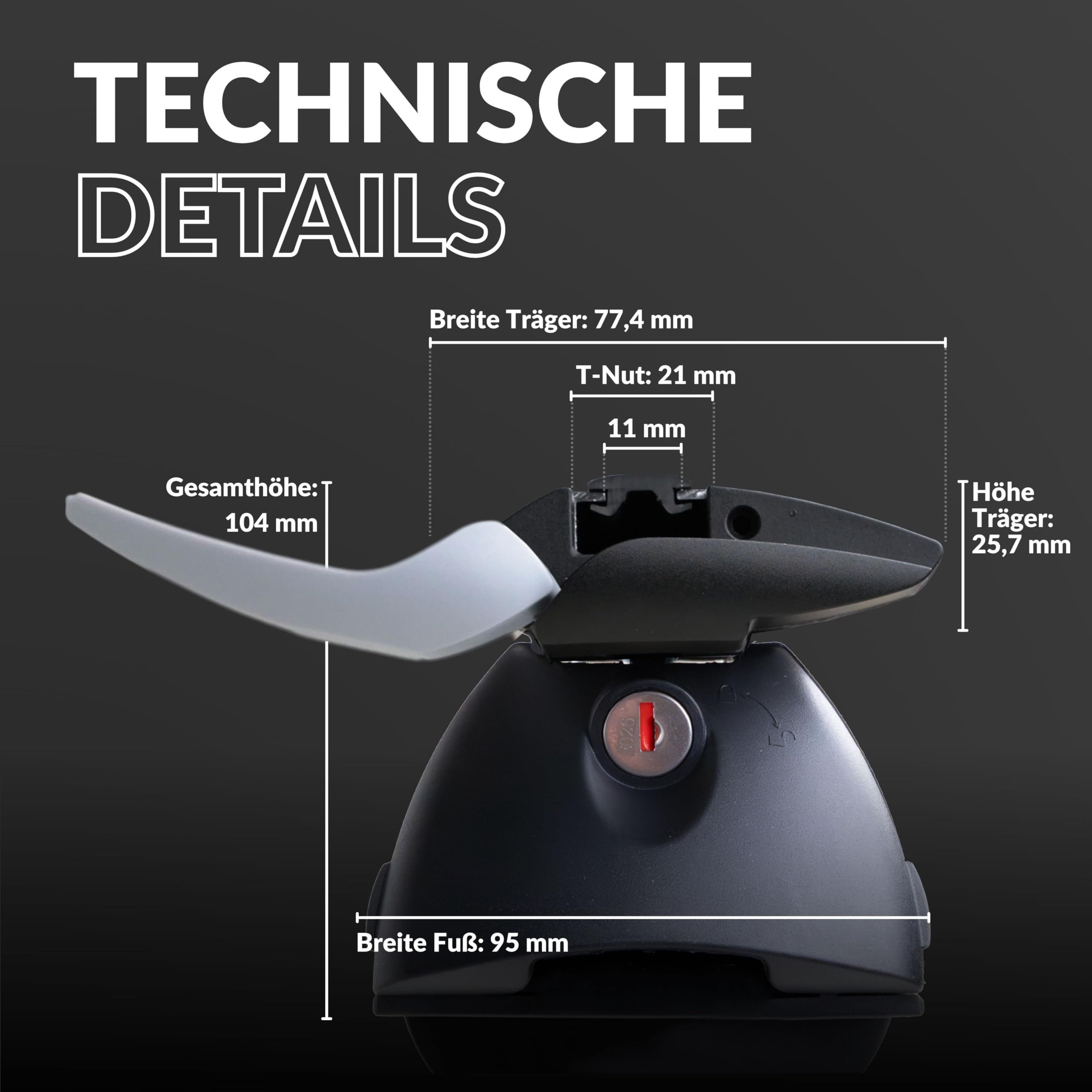 OWEN Dachträger Owen 5.0 Pro für Offene Reling