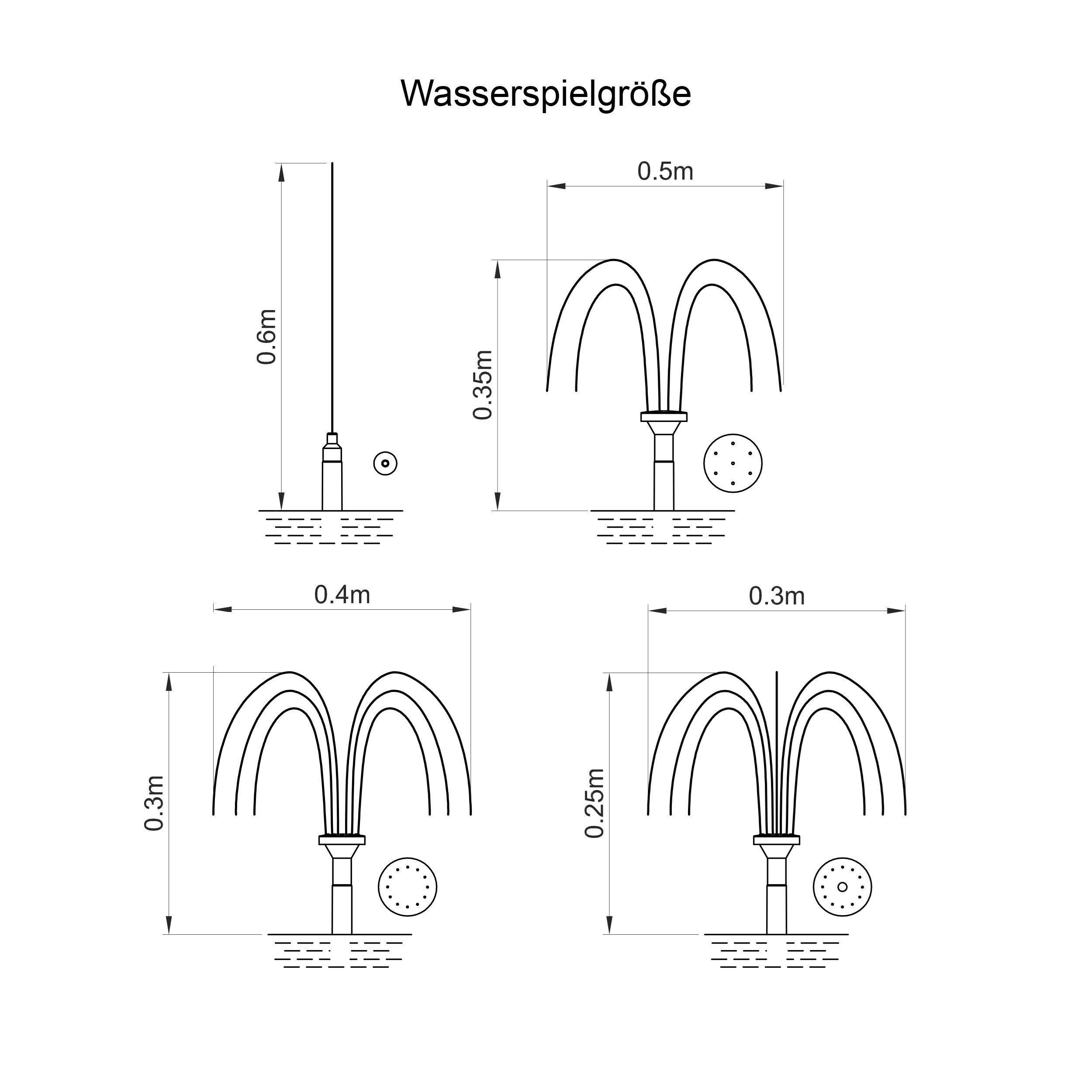 esotec Solarpumpe 5/160 Teichpumpenset LED+Akkuspeicher, 160l/h, 5Wp Solarmodul 101920 (Komplettset)