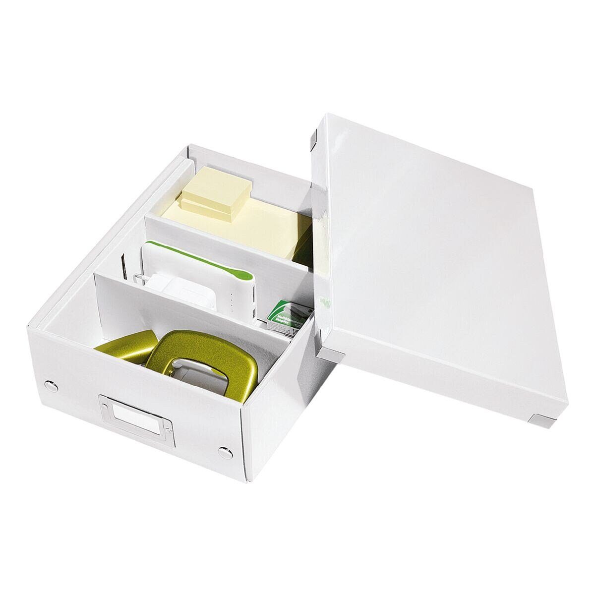LEITZ Aufbewahrungsbox Click & Store, mit variabler Fächeraufteilung