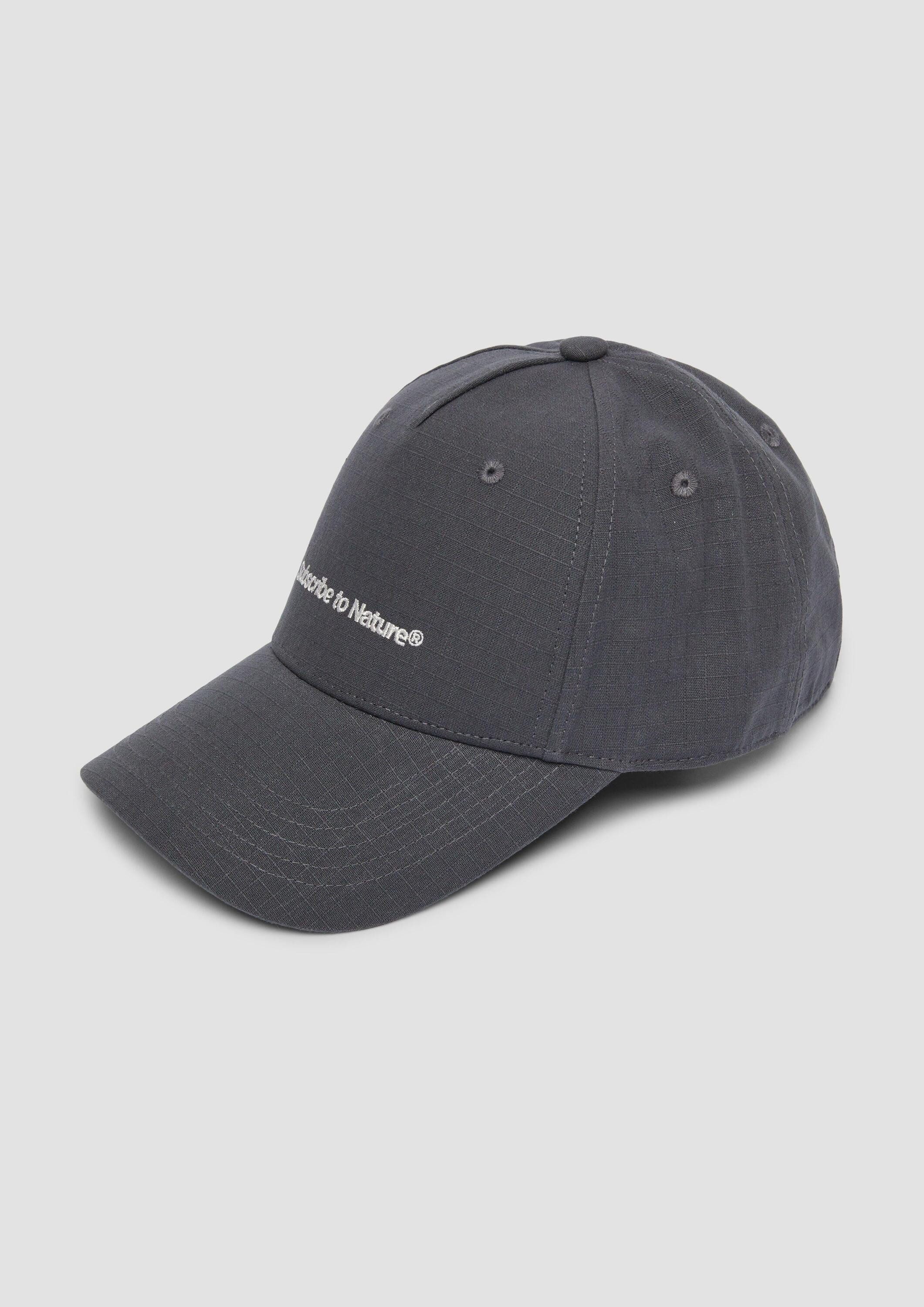 s.Oliver Snapback Cap Kappe Ripstop Basecap mit Stickerei
