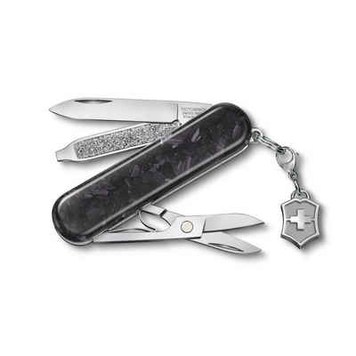 Victorinox Taschenmesser Classic SD Brilliant 5 Funktionen Carbon Schwarz