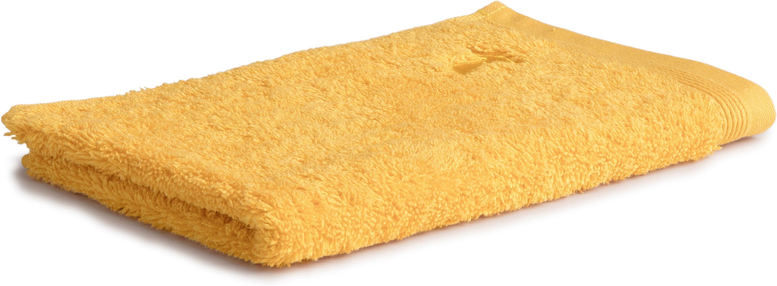 Möve Gästehandtuch Superwuschel Gästehandtuch, Walkfrottier (1-St), mit Biesenbordüre und praktischem Kordelaufhänger