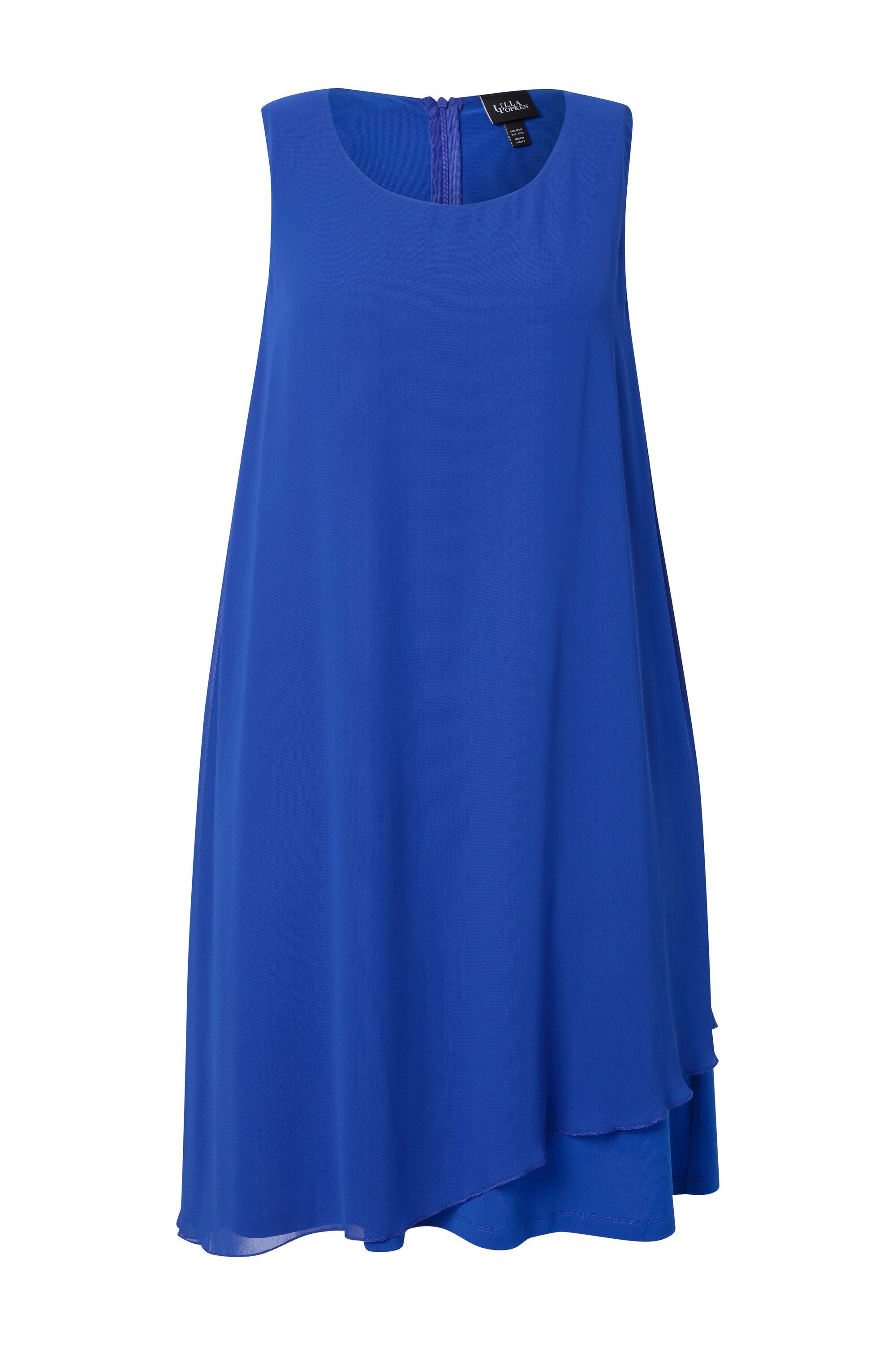 Ulla Popken Cocktailkleid Kleid doppellagig A-Linie günstig online kaufen