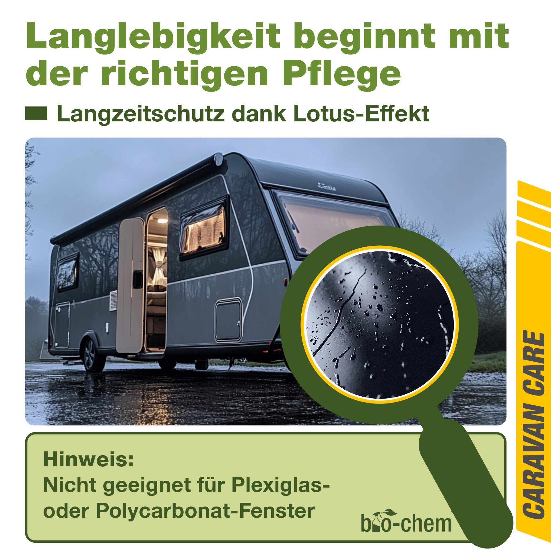bio-chem bio-chem Sprühwachs Versiegelung 750ml – Carnauba-Wachs, Lackschutz Autowachs (Sprühwachs-Versiegelung 0.75 l Handsprayflasche)