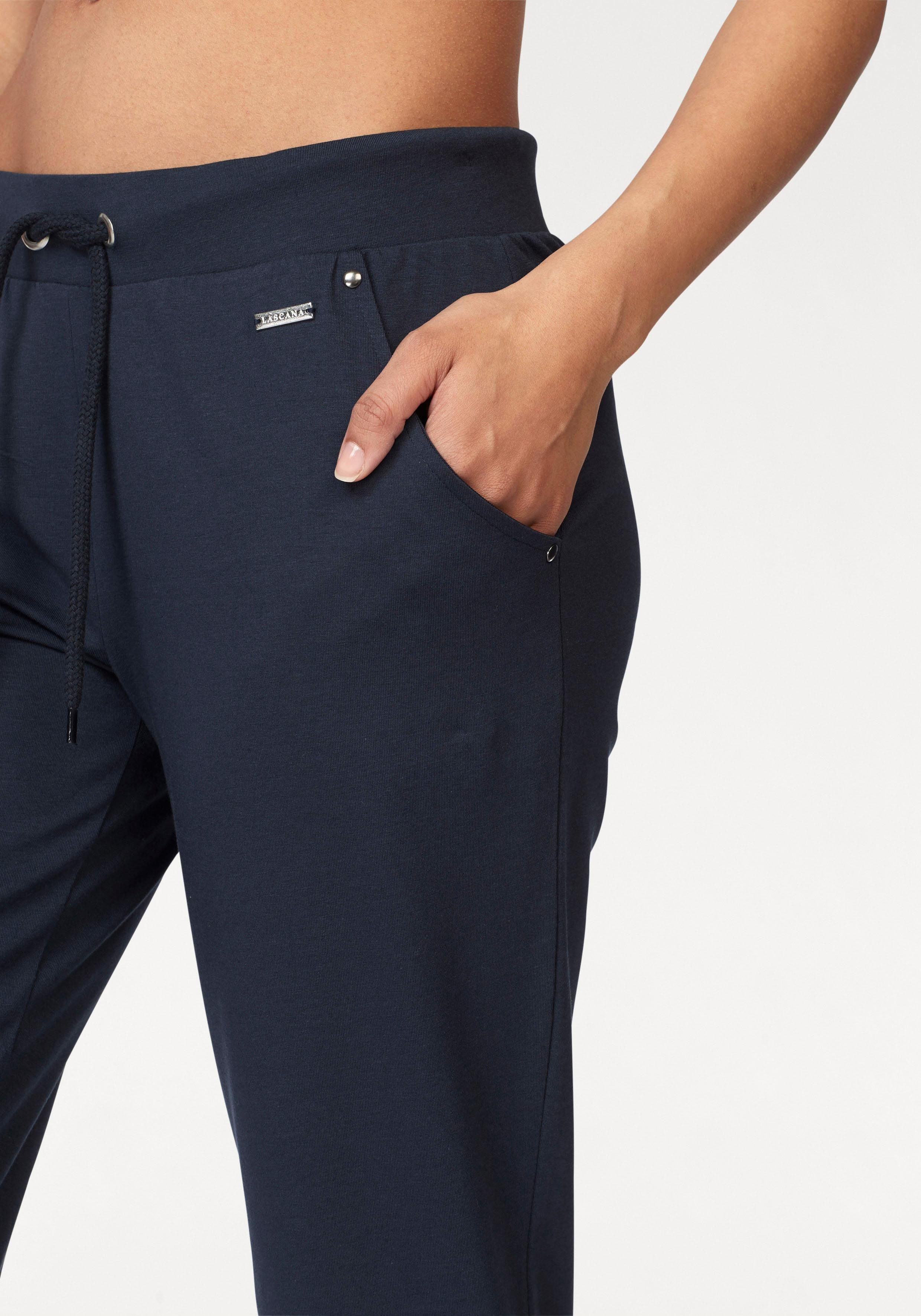 LASCANA Relaxhose - Loungehose- Sweathose mit seitlichen Eingrifftaschen, Home- und Loungewear – Bild 4 von 5