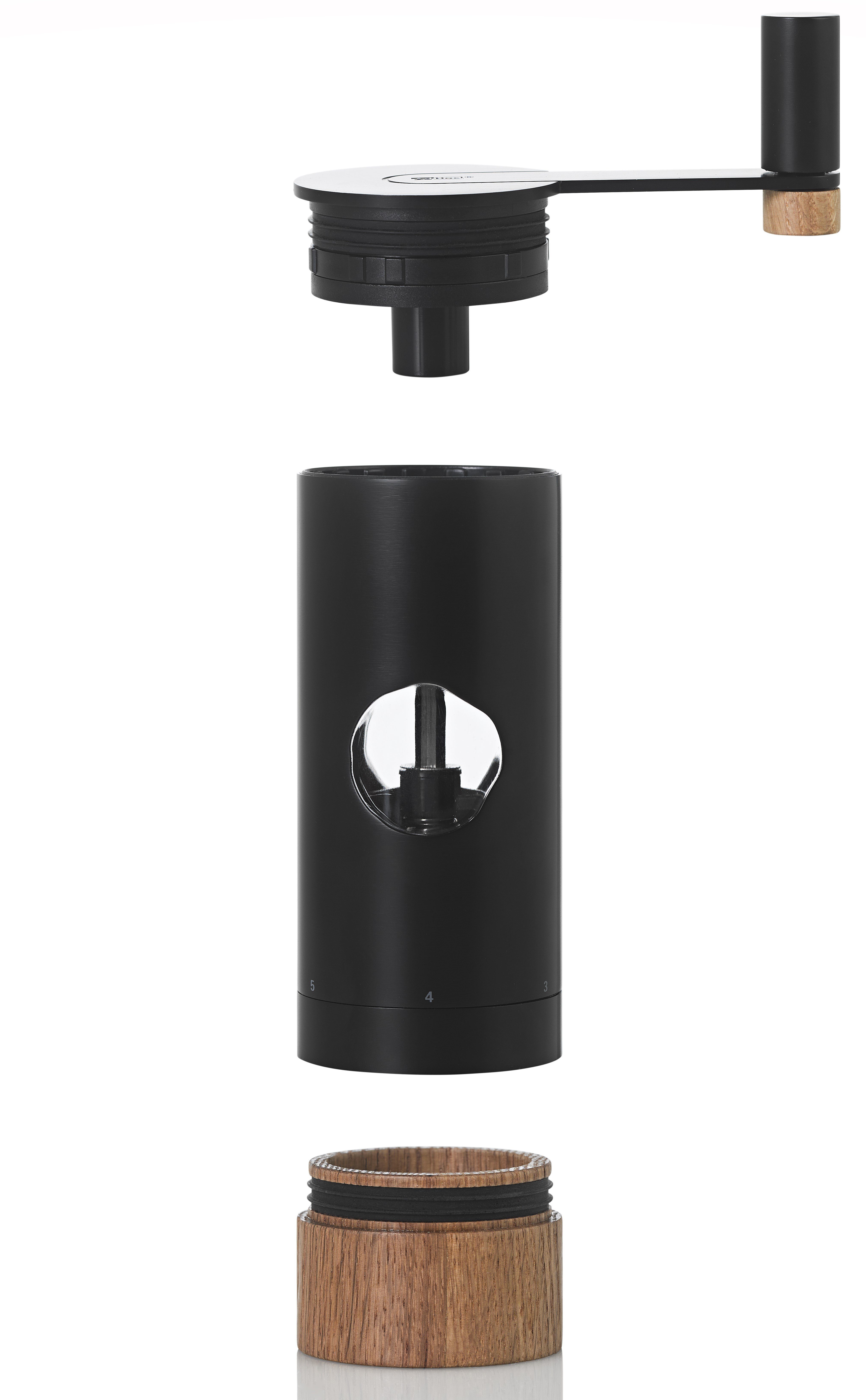 Füllung) Schwarz Salz-/Pfeffermühle PowerMill Getriebemühle AdHoc manuell, (ohne mit Präzisionsfeineinstellung