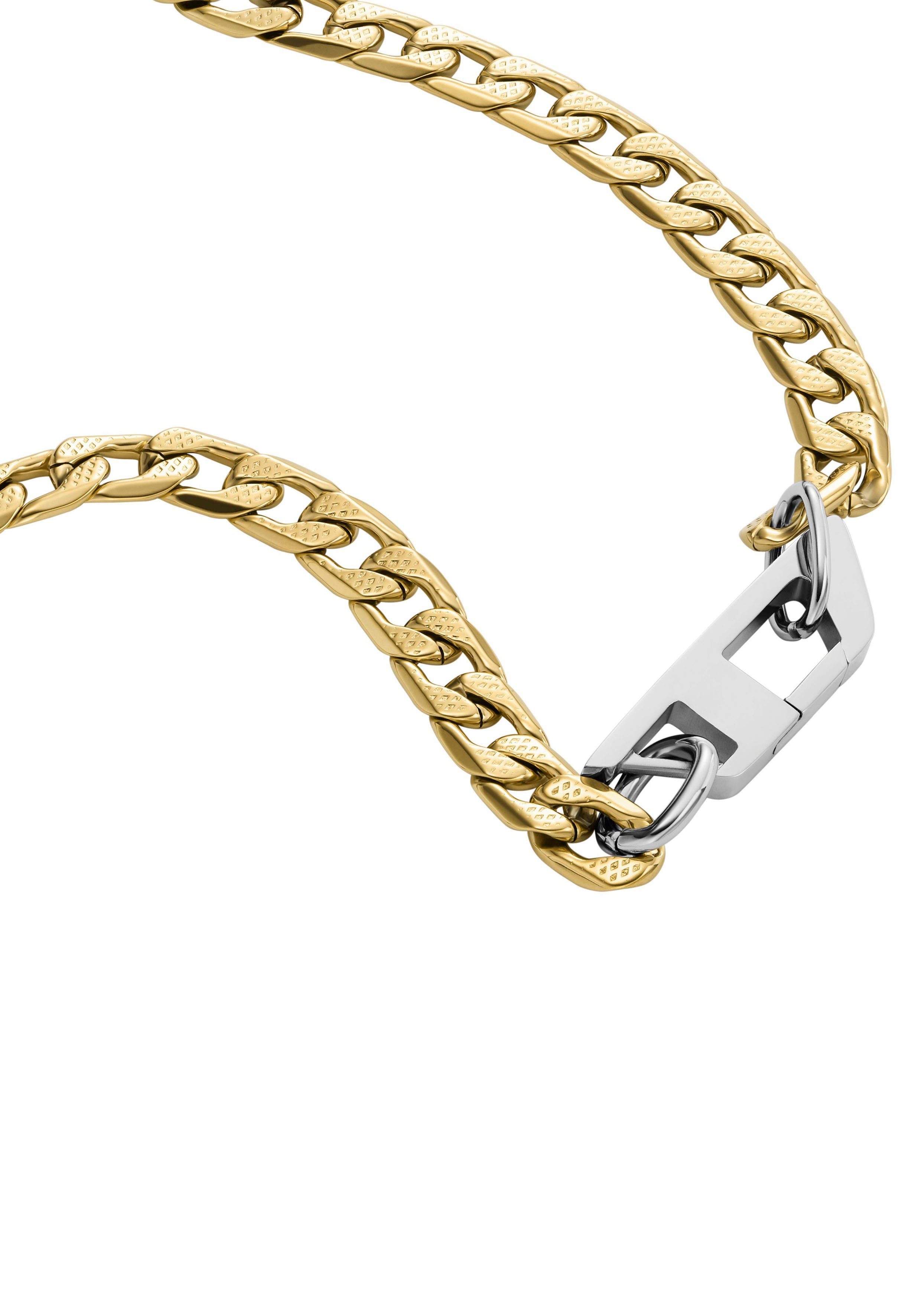 Diesel Kette mit Anhänger Schmuck Edels...