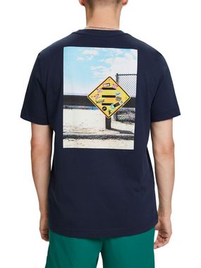 Esprit T-Shirt T-Shirt aus Baumwolljersey mit Grafikprint (1-tlg)