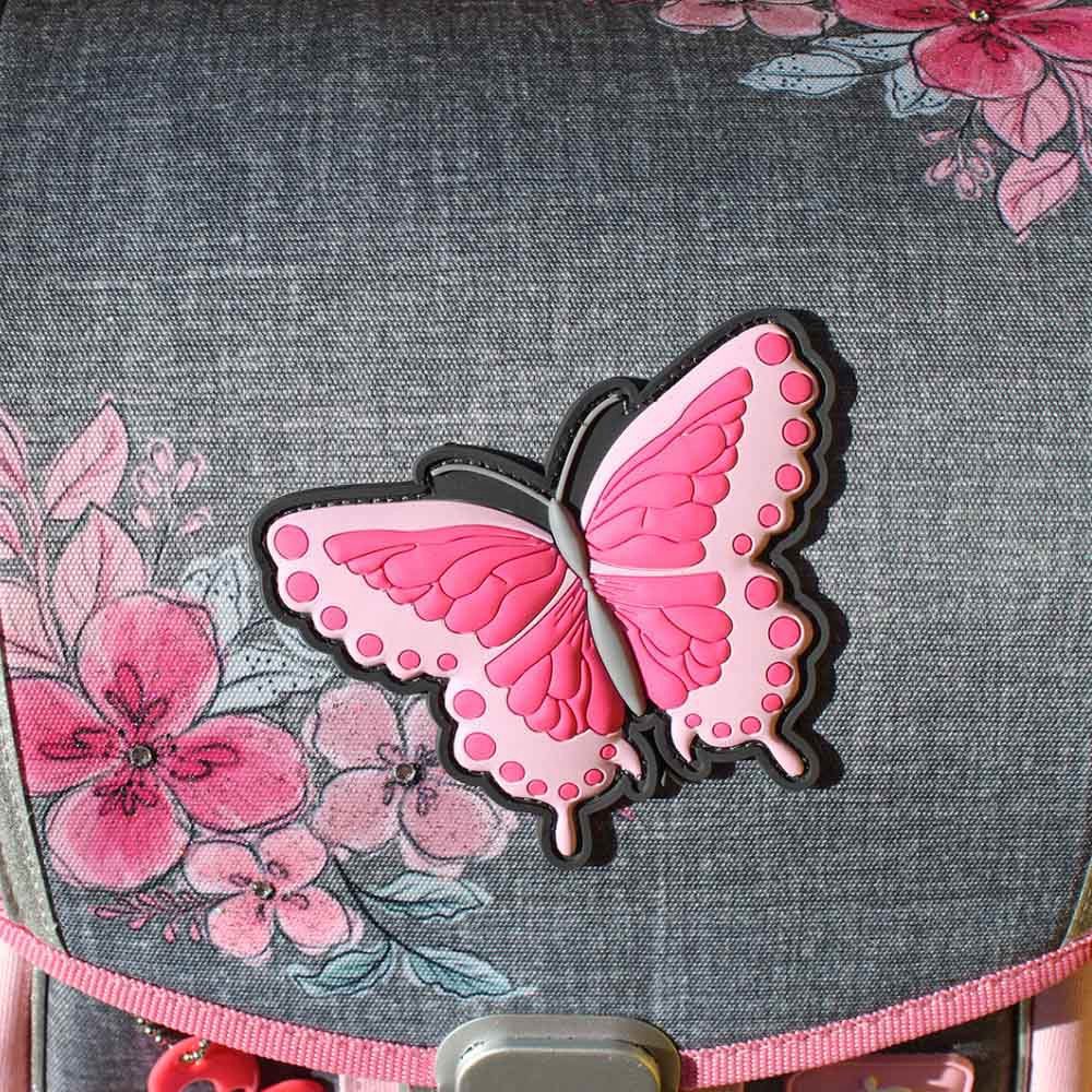 Belmil Schulranzen Set Classy 10-teilig 2025 Mädchen Butterfly Elegant