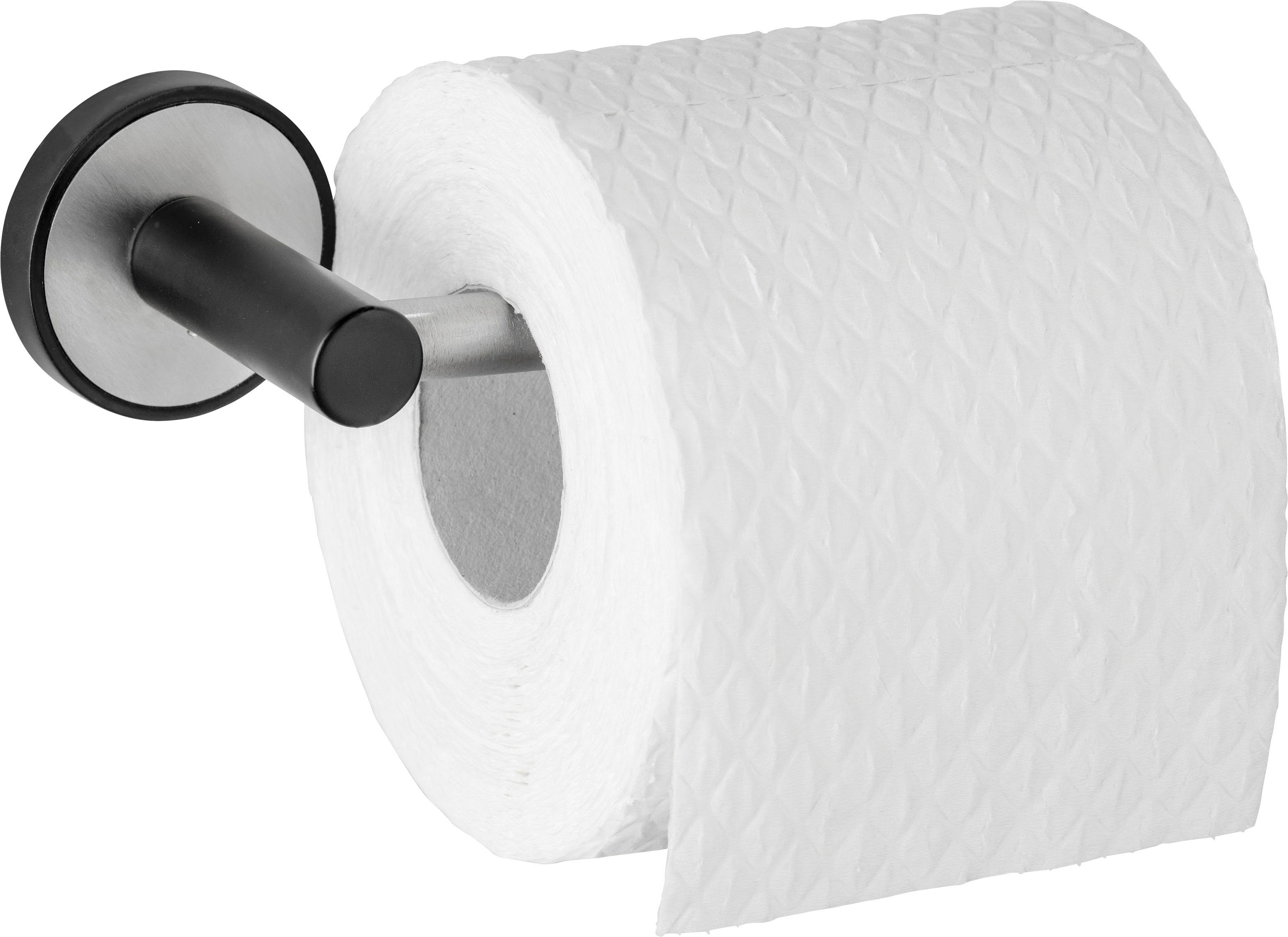 WENKO Toilettenpapierhalter Udine, ohne Befestigen UV-Loc® Bohren