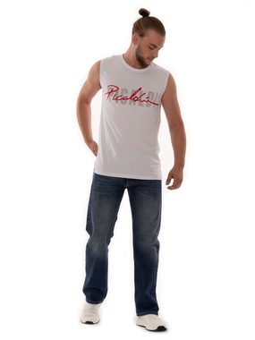 PICALDI Jeans Muskelshirt Collection Print, Rundhalsausschnit