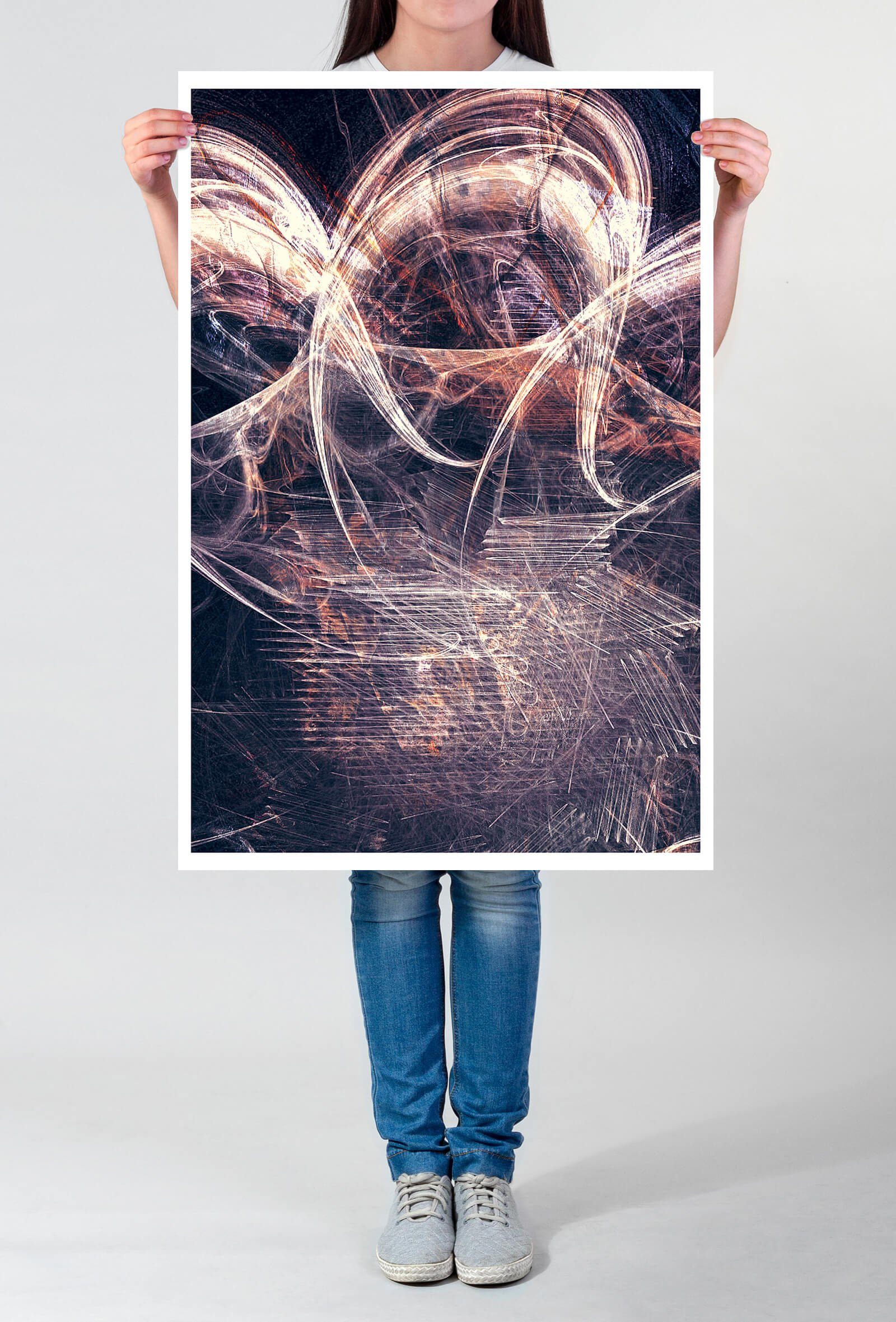 Sinus Art Poster I Don't Wanna Go On With You Like That - 60x90cm Poster