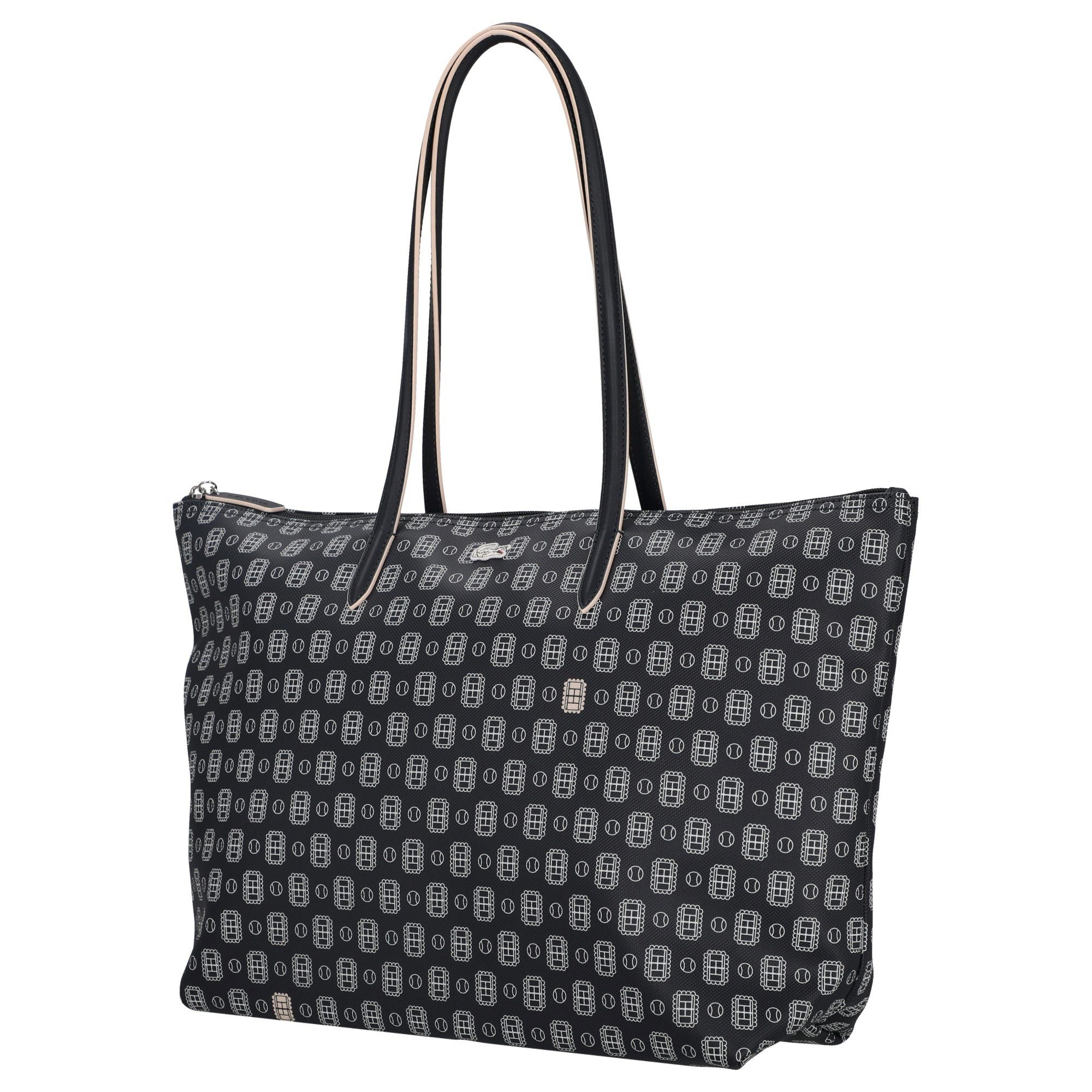 Lacoste Shopper Shopping Bag - Shopper L 15" 34 cm (marine sombre farine)