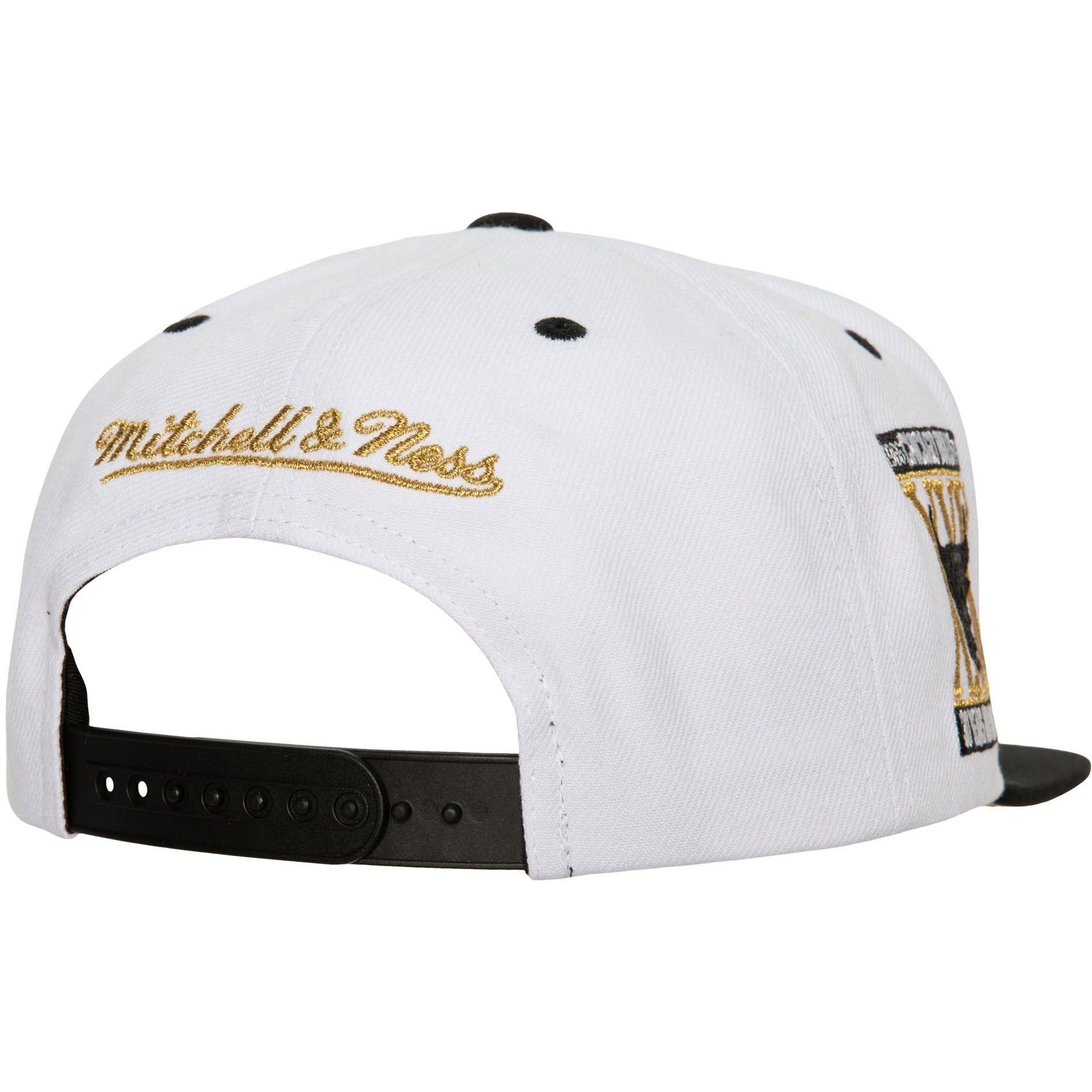 Bulls Snapback Ness & Cap LOGO GOLD Mitchell Chicago