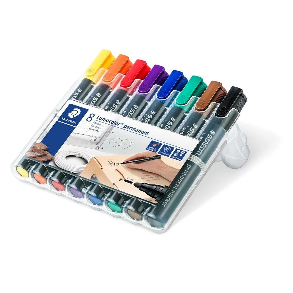 STAEDTLER Permanentmarker 352 WP8 Lumocolor®