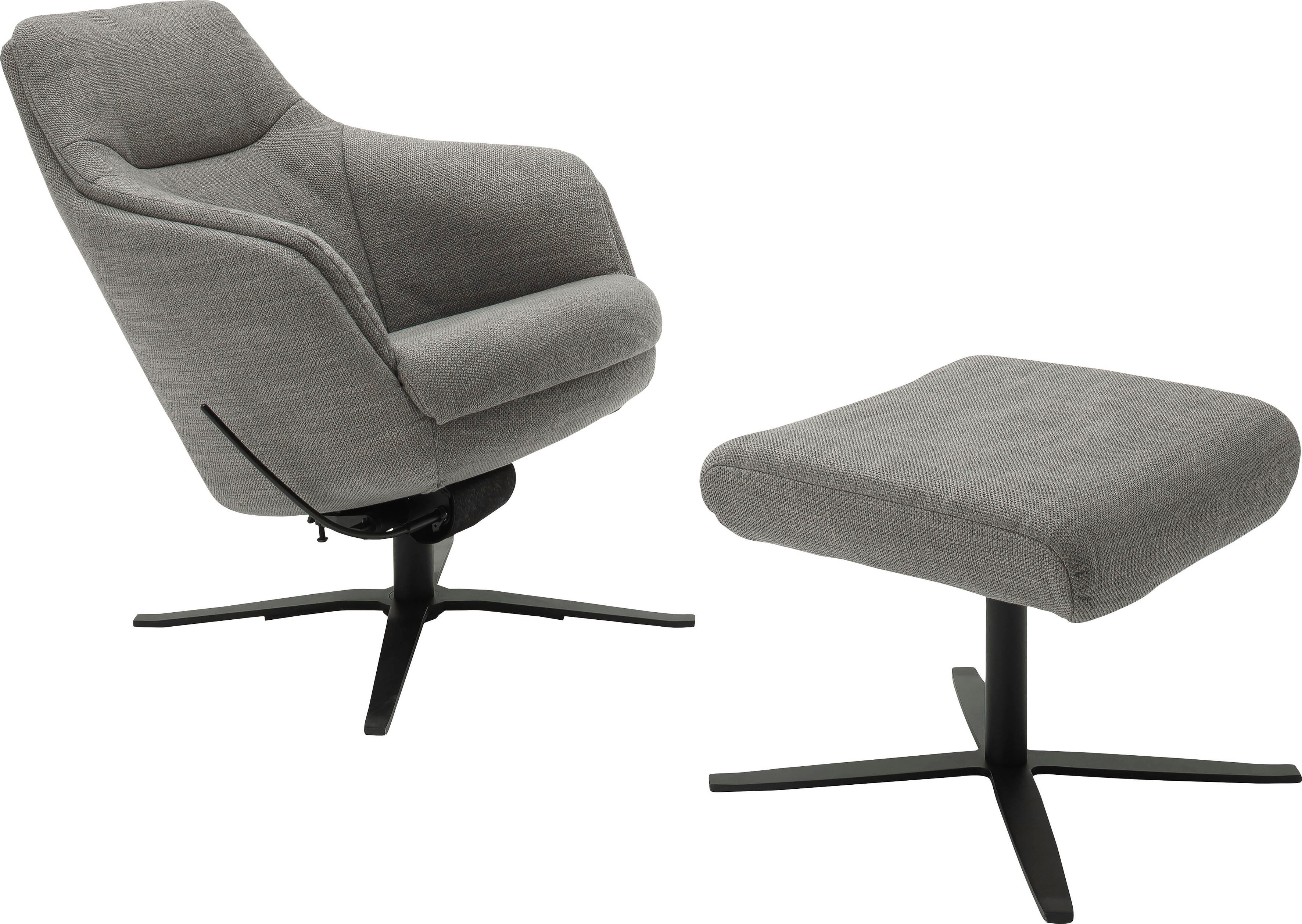 SCHÖNER WOHNEN-Kollektion Drehsessel Sky Sessel bequemer Loungesessel mit tollem Sitzkomfort, wahlweise mit Wippfunktion für noch mehr Wohlfühlkomfort