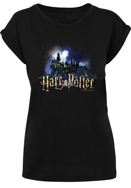 F4NT4STIC T-Shirt Harry Potter Hogwarts Castle Print