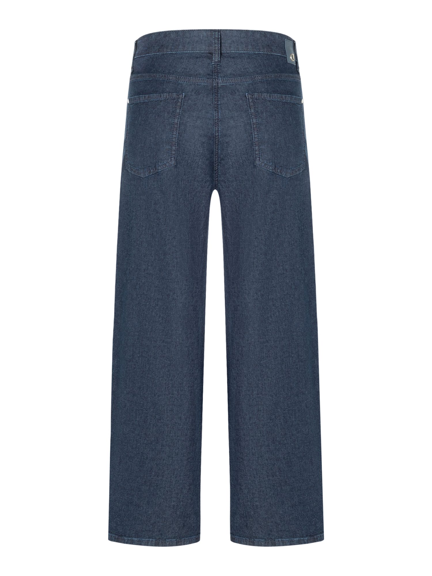 Cambio Stretch-Hose blau, Casual, Baumwolle, Unifarben, Regular Fit, Mittel