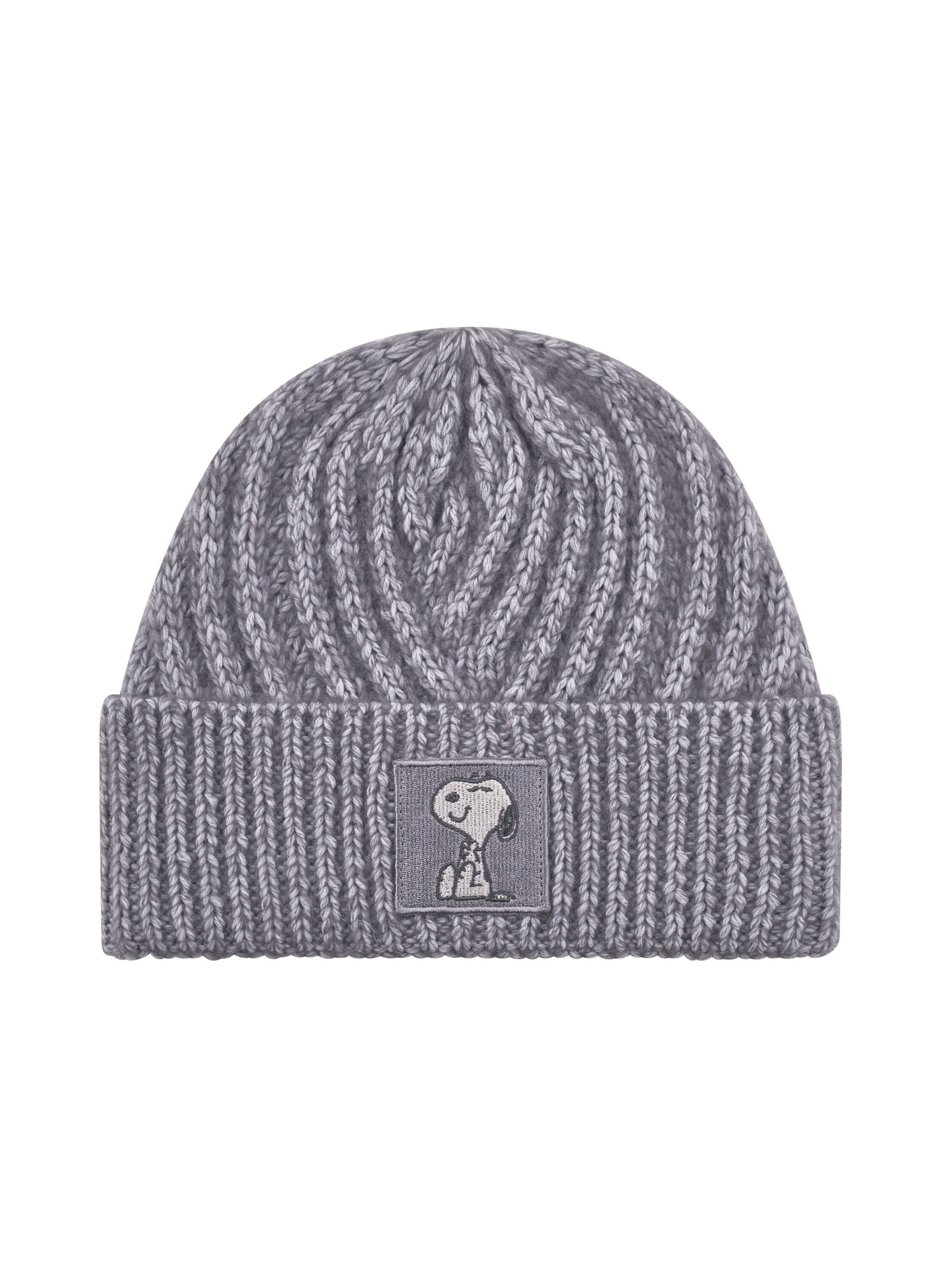 Codello Strickmütze (1-St) Mit Snoopy-Patch günstig online kaufen