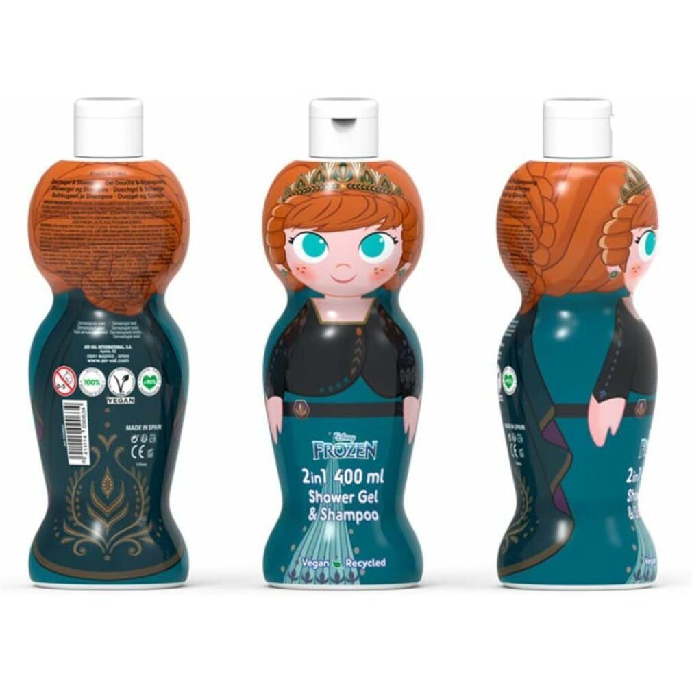 Air-Val Sonnenbrille Disney Disney Frozen Anna Gel y Champu 1d 400ml