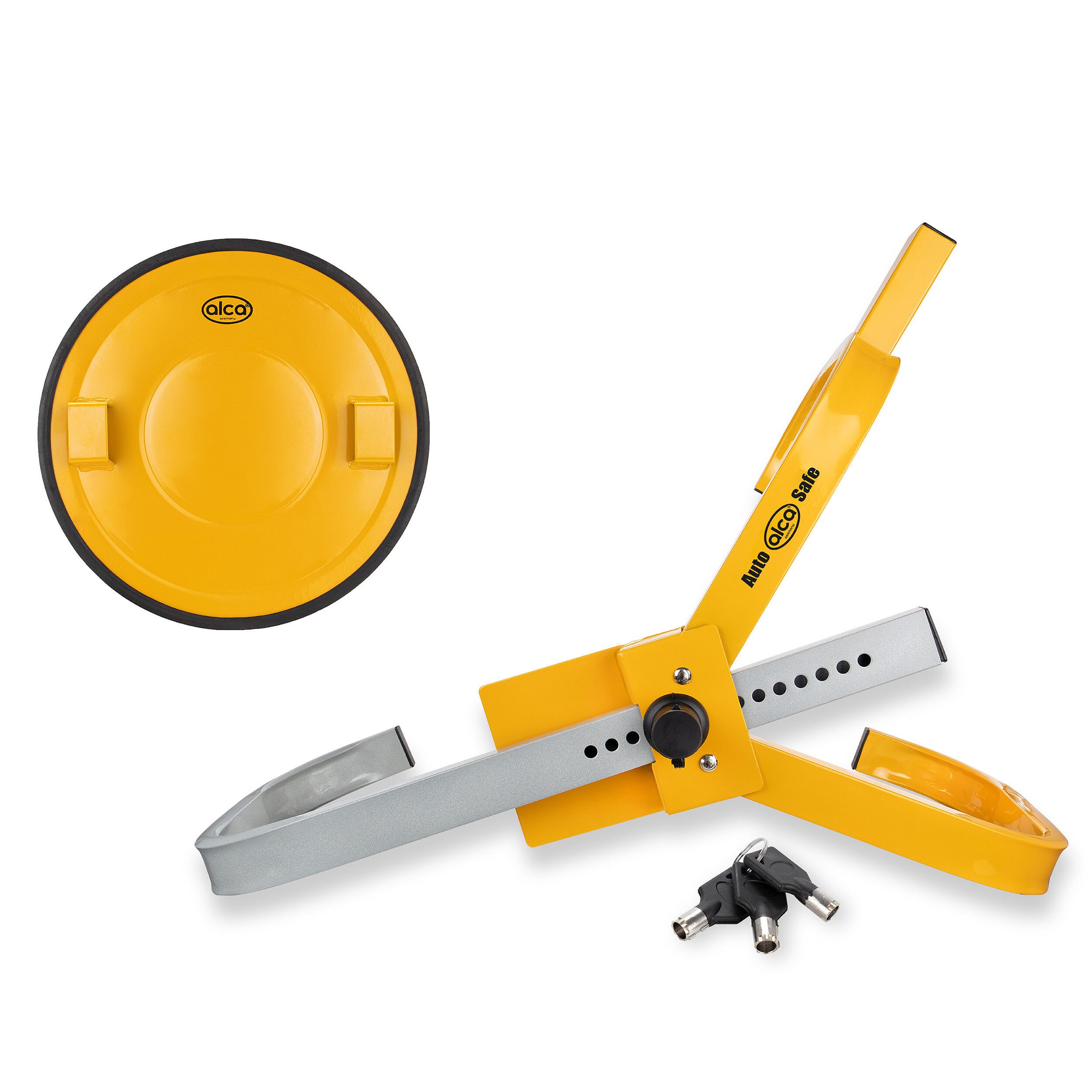 alca Radkralle Radkralle Parkkralle XL Tresor + PowerCover Plus Schutzabdeckung Set (Set, 2-tlg., inkl. Abdeckung)