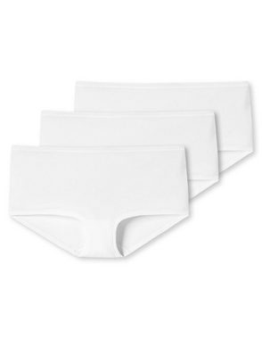 Schiesser Panty Organic Cotton (3-St) flache Nähte, weich, Gummibund, im 3er Pack
