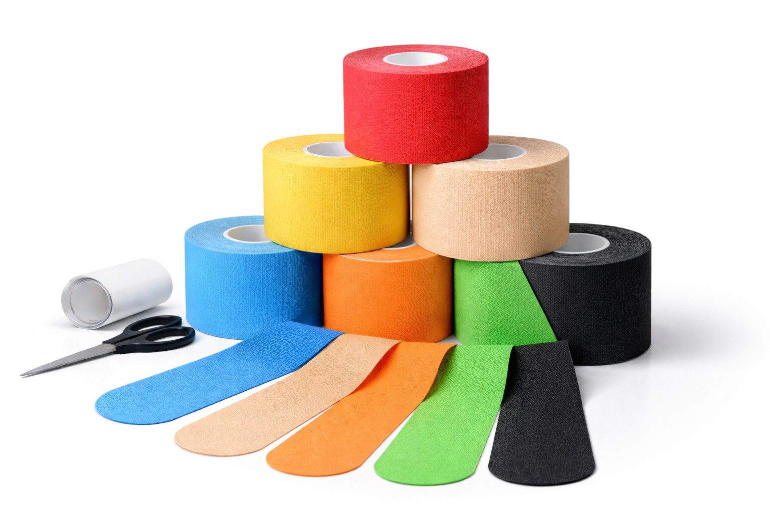 Lorey Medtec Kinesiologie-Tape Kinesiologisches Tape, Kinesiology Tape, Kinesiologie Tape, 6 Stk
