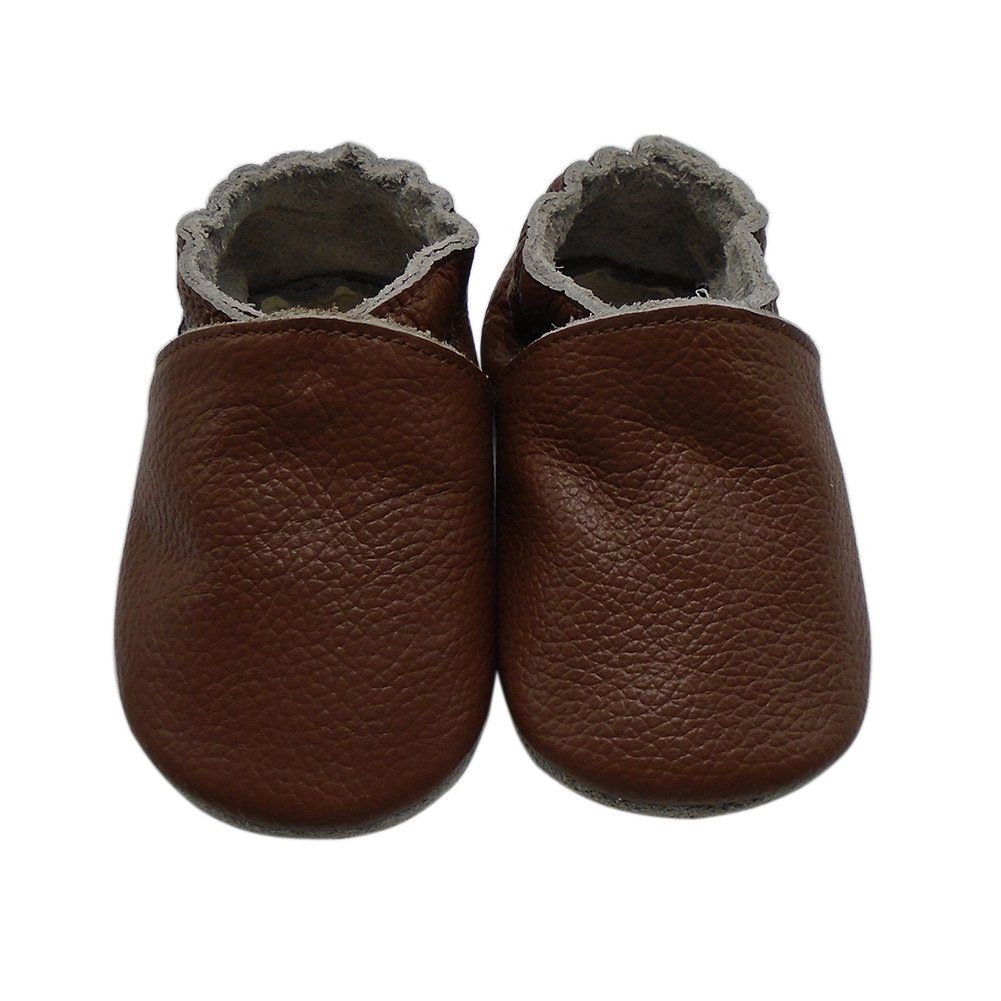 Mejale Weiche Leder Krabbelschuhe Lauflernschuhe Hausschuhe Lederpuschen Hausschuh 100% Leder