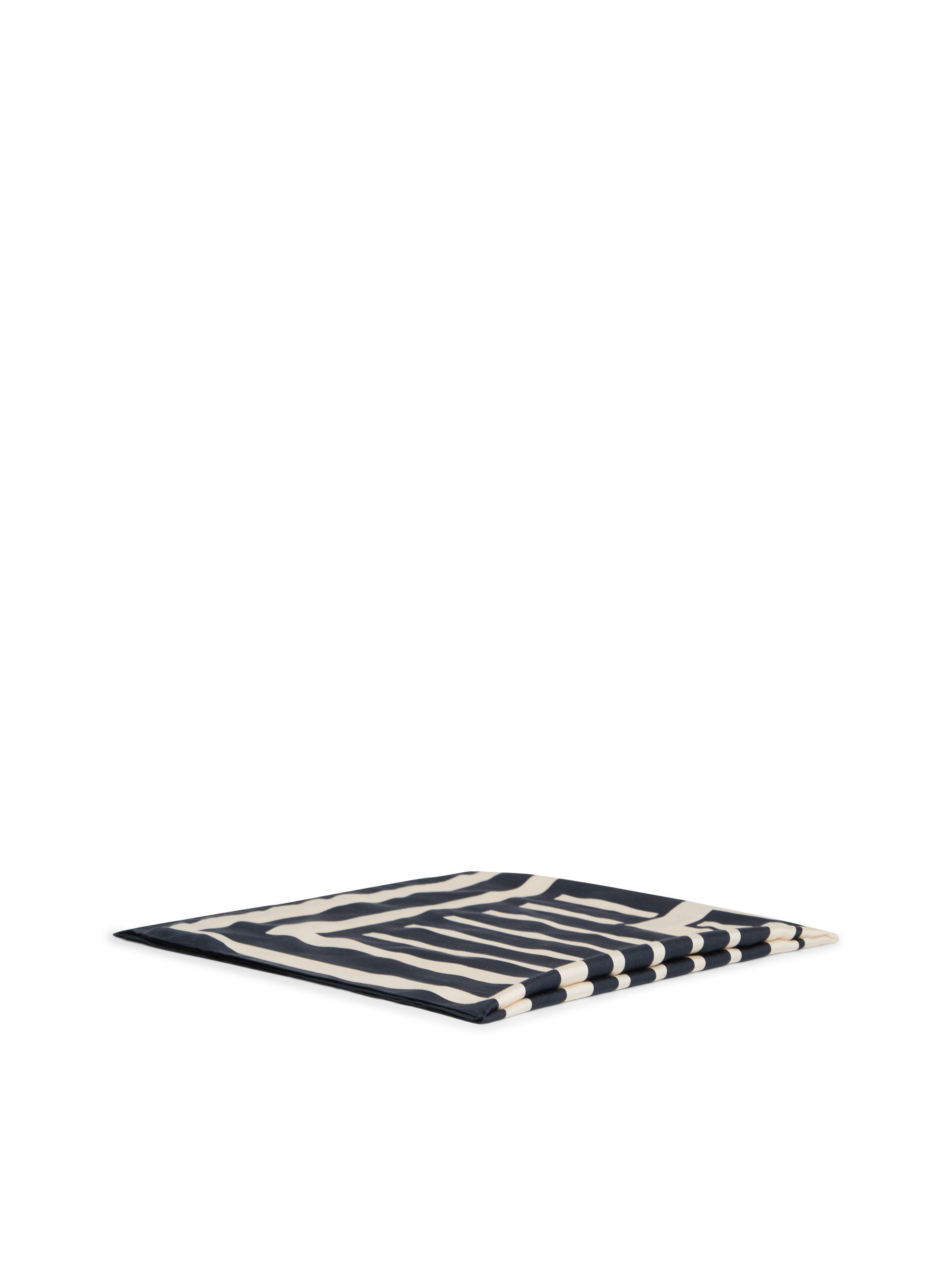Tommy Hilfiger Seidentuch TH ELEVATED CHIC SILK SQUARE, im Streifen-Look un günstig online kaufen