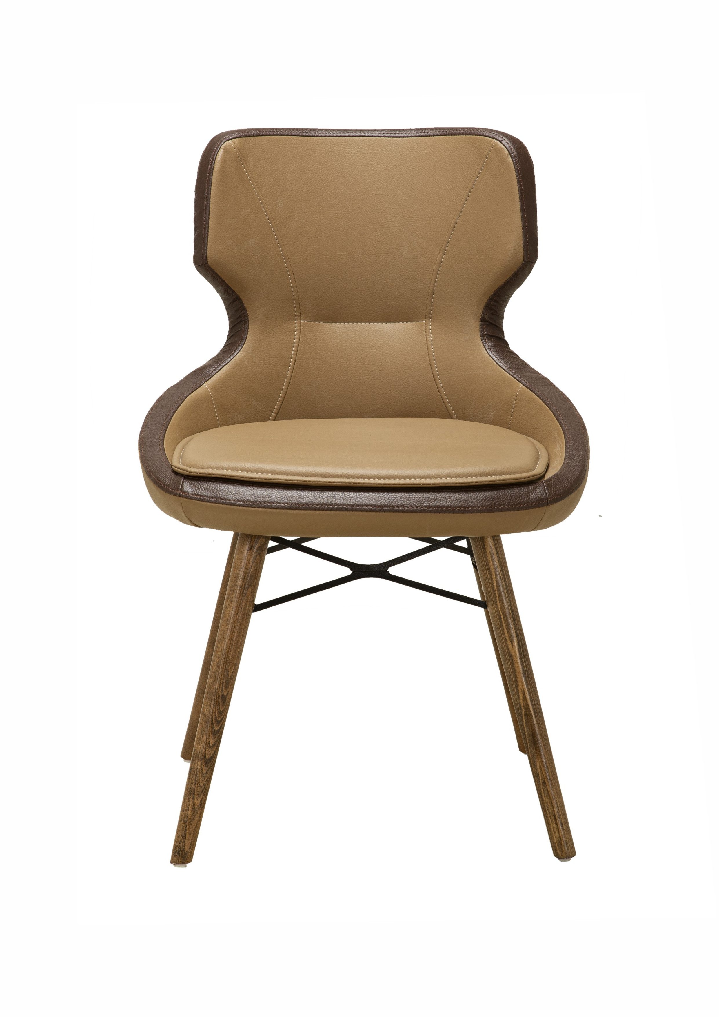 Stuhlmann Esszimmerstuhl Aria (631, 1 St), Stilvoller Stuhl mit Holzbeinen – Modernes Design