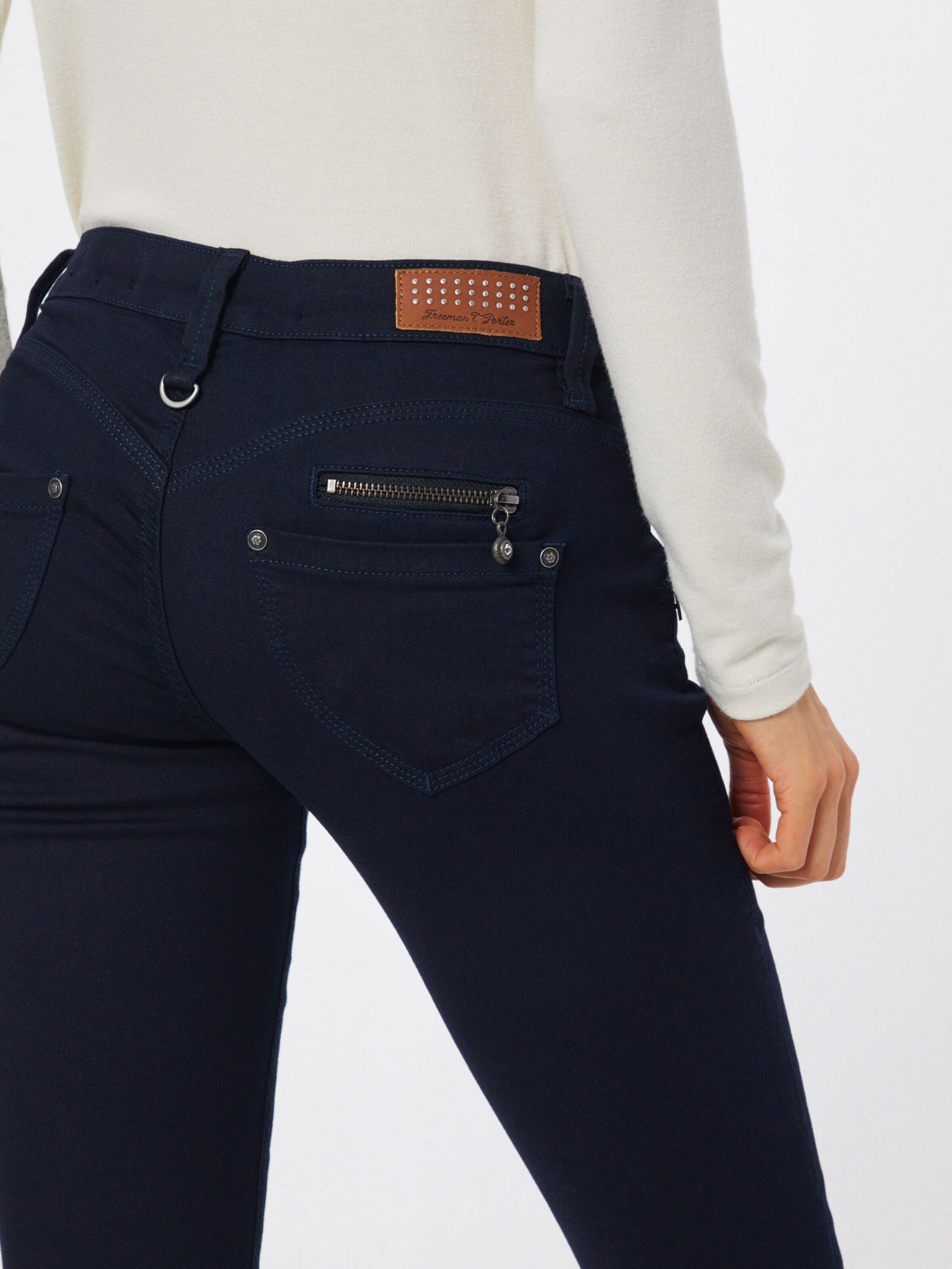 F0082 Weiteres Alexa Freeman Detail flora Slim-fit-Jeans Details, T. (1-tlg) Plain/ohne Porter