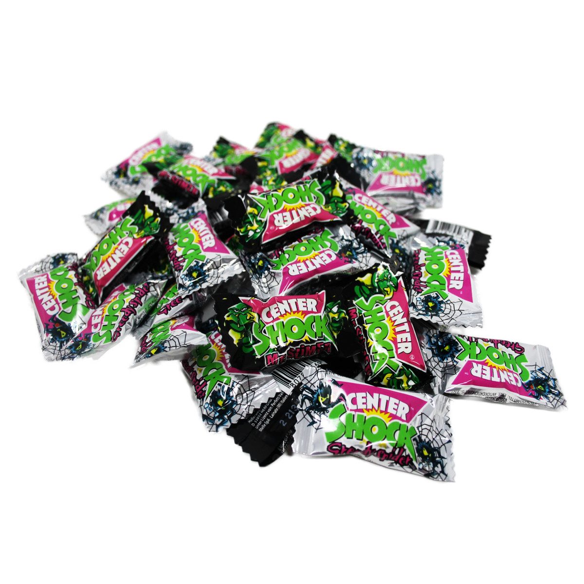 CENTER SHOCK Süßigkeit, Center Shock Monster Mix extra saurer Mystery Kaugummi einzeln 4g