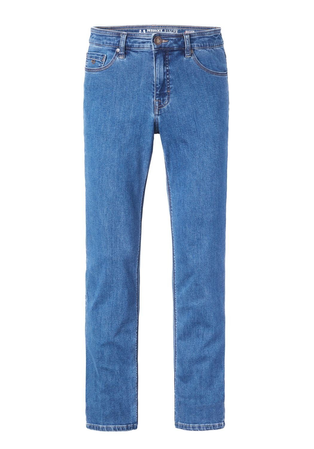 PIPE RANGER Slim-fit-Jeans stone mit Paddock's medium Stretch blue