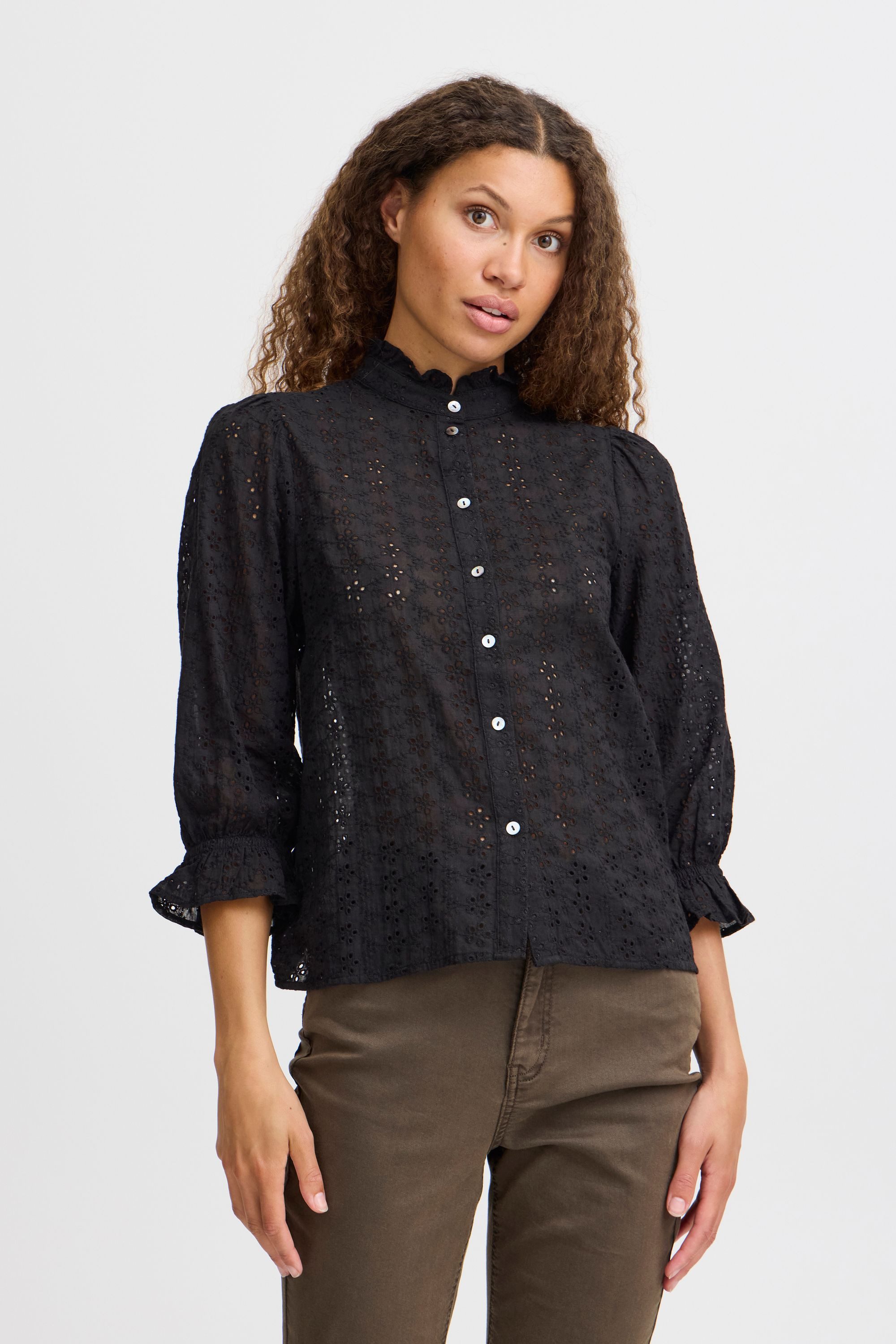 Kurzarmbluse PZGEOGINA Shirt