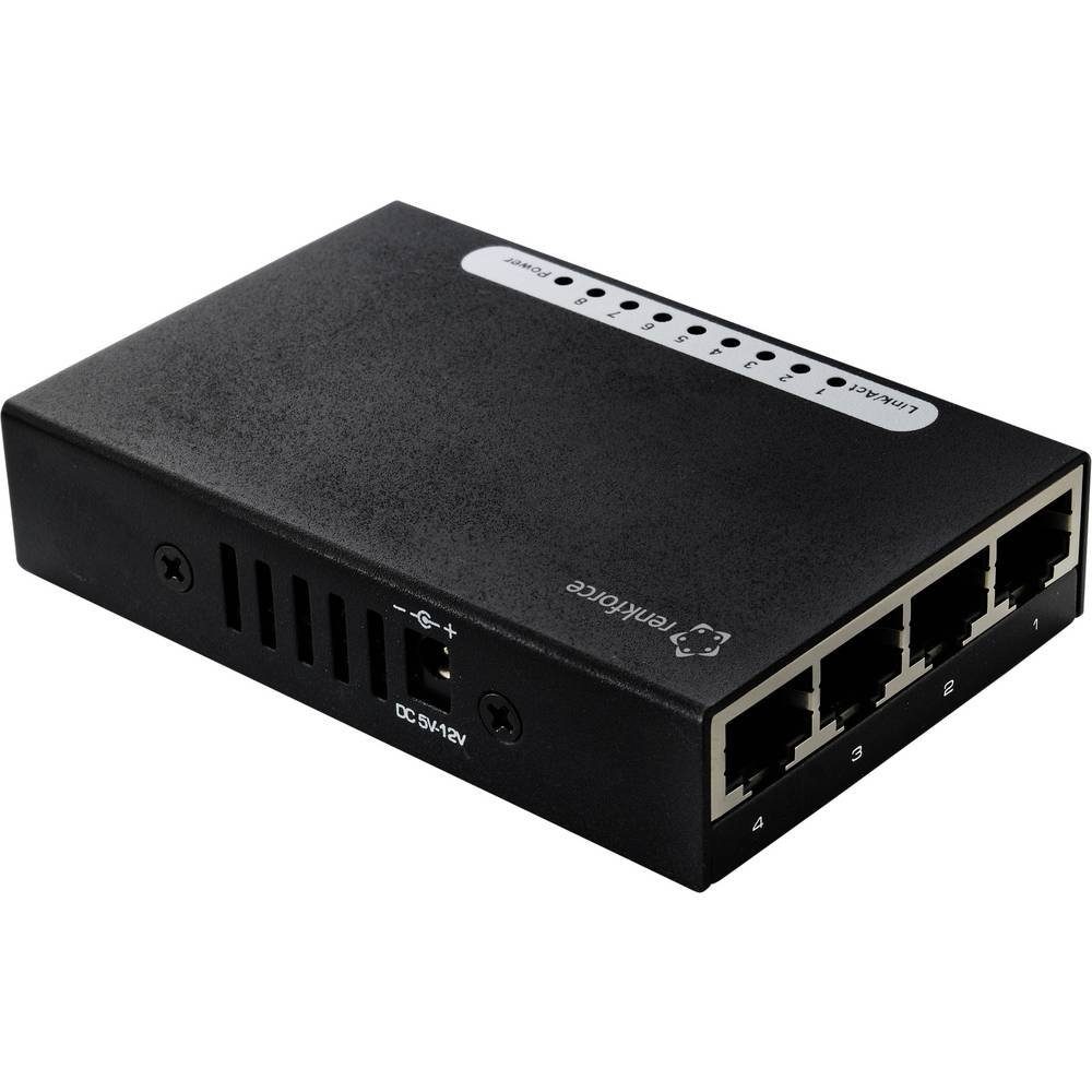 Renkforce 8-Port Ethernet Netzwerk-Switch Gigabit Switch